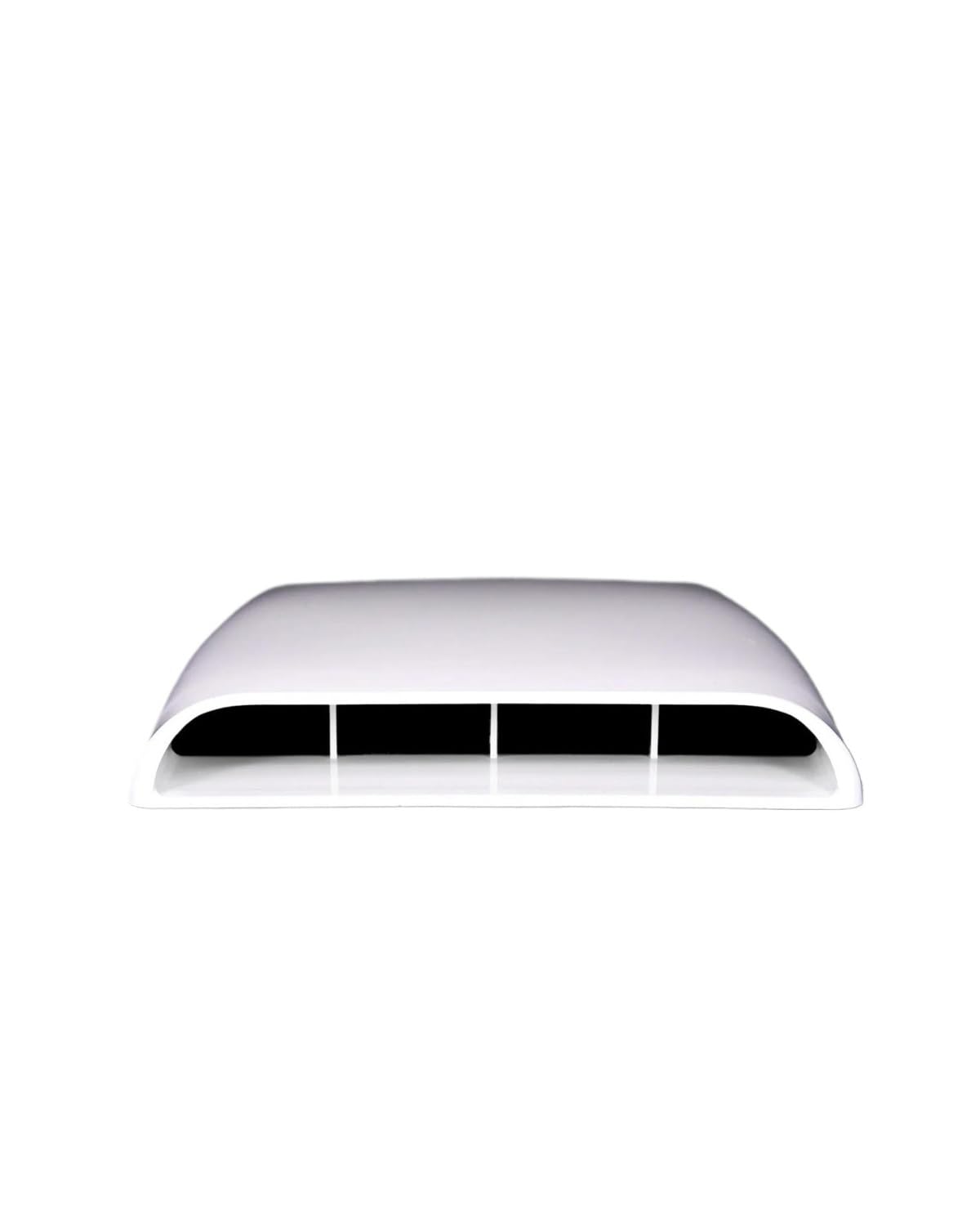 Auto Lufteinlass Motorhaube Scoop Für Universal Auto Motorhaube Scoop Air Flow Intake Vent ABS Kunststoff Einfach Installieren Abdeckung Auto Styling Motorhaube Lüftungsschlitze Haube(White) von TMXWAT