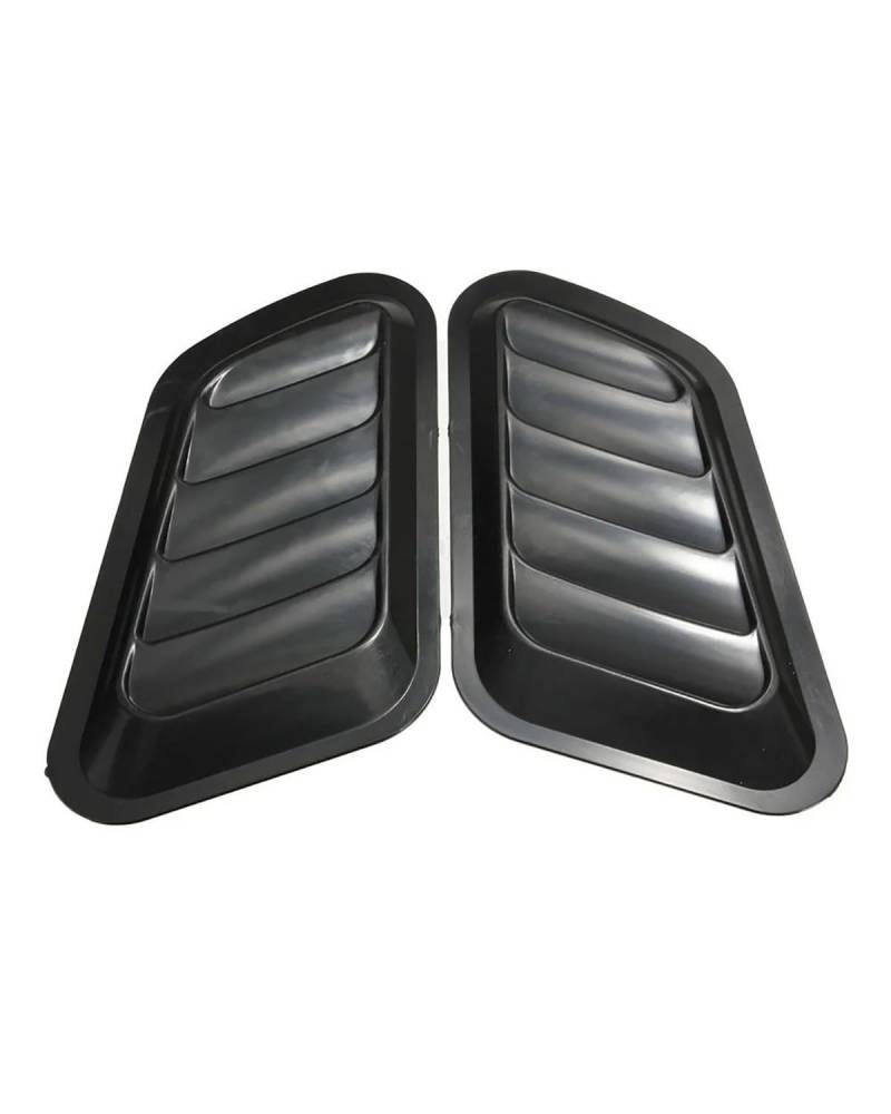 Auto Lufteinlass Motorhaube Scoop Universal 1 Paar Vent Abdeckung Auto Dekorative Air Flow Intake Scoop Turbo Motorhaube Kotflügel Auto Styling Motorhaube Lüftungsschlitze Haube von TMXWAT