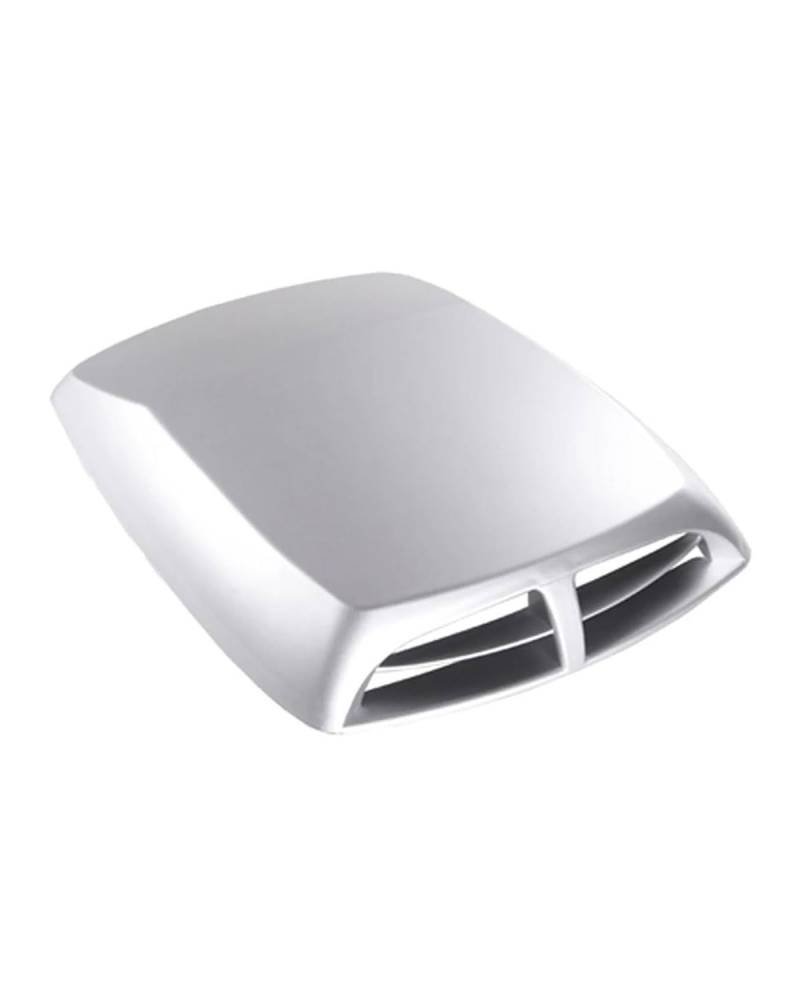 Auto Lufteinlass Motorhaube Scoop Universal Auto Motorhaube Scoop Air Flow Intake Vent Abdeckung ABS Front Motorhaube Abdeckung Dekoration 33*25cm Motorhaube Scoop Motorhaube Lüftungsschlitze Haube(Si von TMXWAT