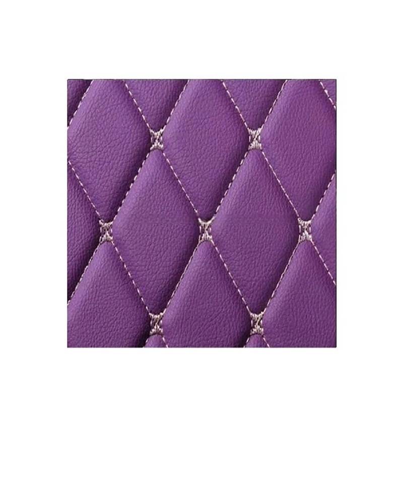 Boot Mat Für Borgward Für BX7 Für BX5 wasserdichte Auto Zubehör Auto Stamm Matten Kofferraummatte(Purple) von TMXWAT