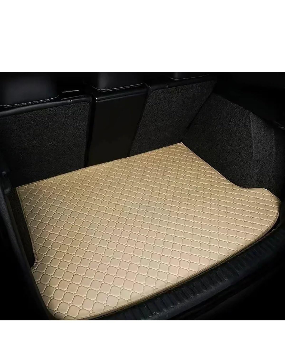 Boot Mat Für CX5 2024 2023 2022 2021 2020 2019 2018 2017 Cargo-Liner Auto Innen Zubehör Auto Stamm Matten Kofferraummatte(Beige) von TMXWAT