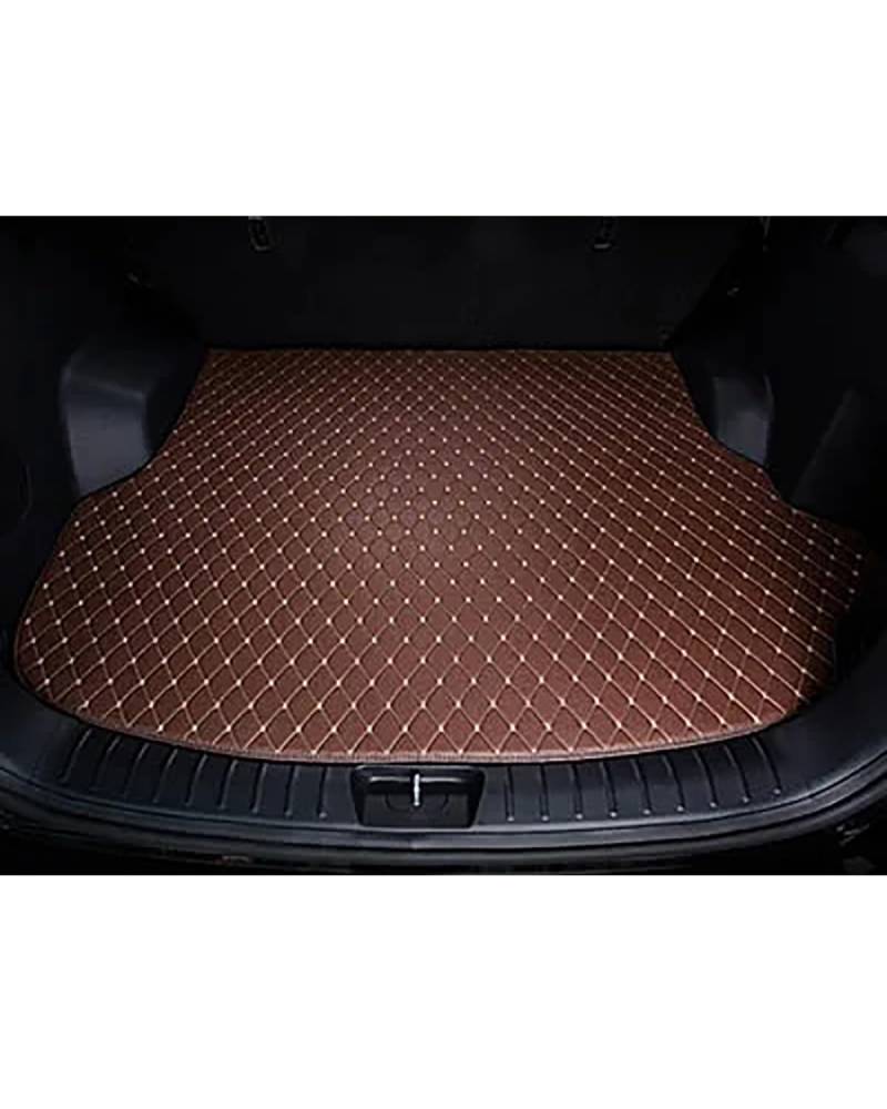 Boot Mat Für DENZA Für X Für D9 Auto Cargo-Liner Autos Zubehör Auto Styling Kofferraum Matte Kofferraummatte(Coffee) von TMXWAT