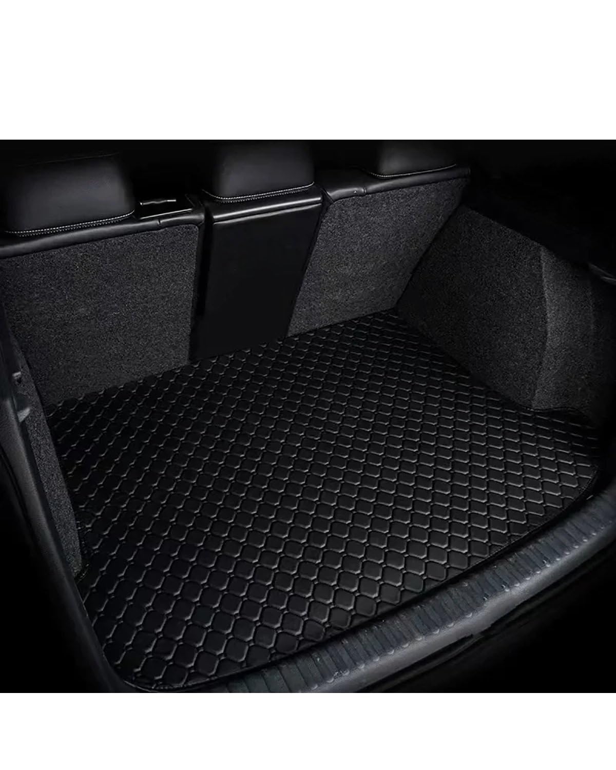 Boot Mat Für Equinox 2022 2021 2020 2019 2018 2017 Cargo-Liner Teppiche Innen Zubehör Auto Stamm Matten Kofferraummatte(Black) von TMXWAT