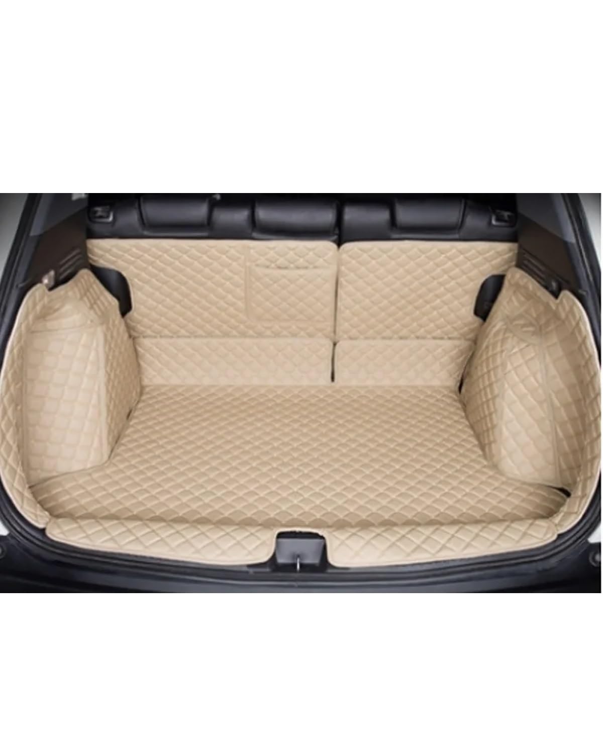 Boot Mat Für HRV Für HR-V 2015 2016 2017 2018 2019 Cargo-Liner Matten Kofferraum Teppiche Auto Stamm Matten Kofferraummatte(Beige) von TMXWAT