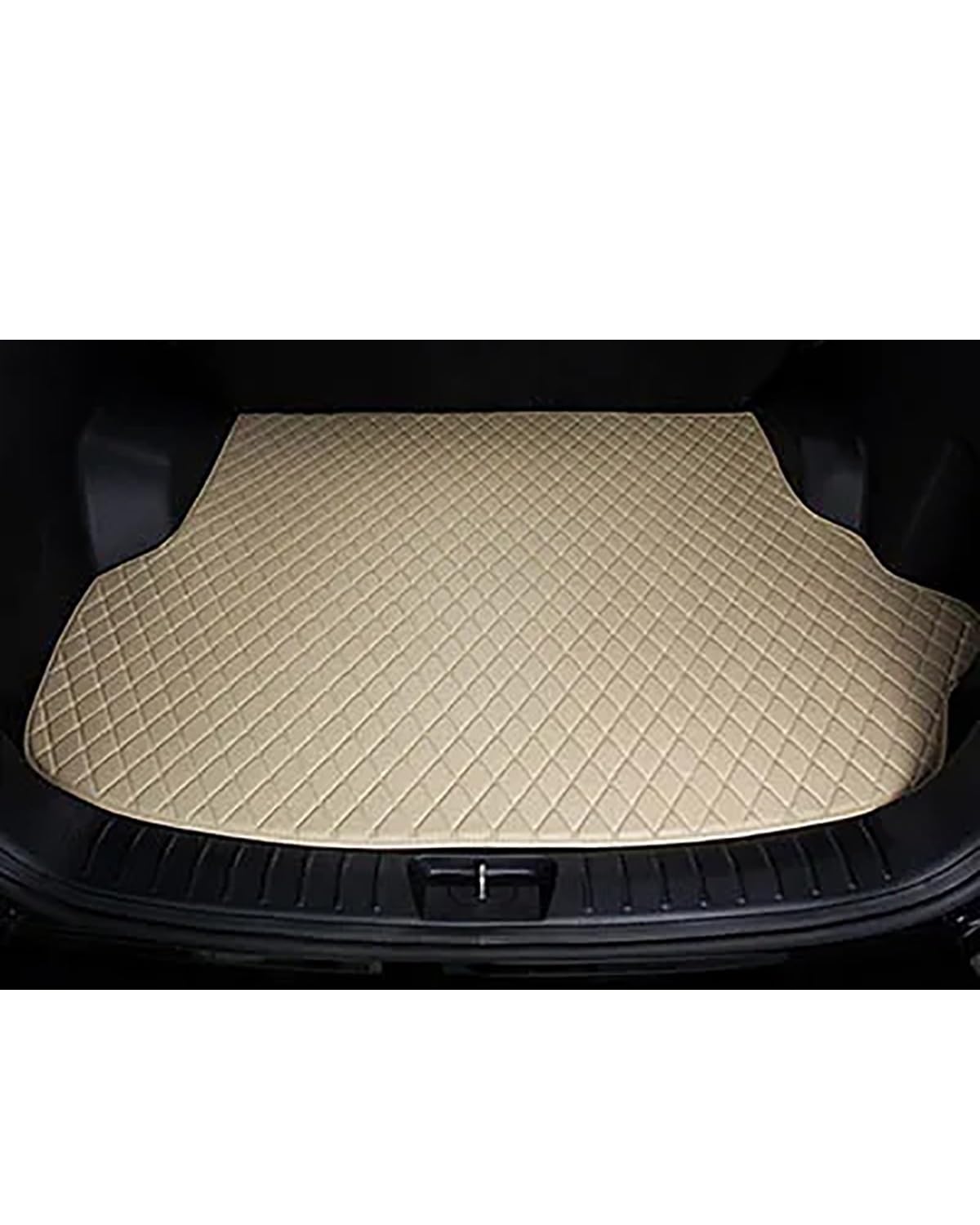 Boot Mat Für NIO Für ES8 Für ES6 EC6 ET7 ES7 ET5 EC7 Auto Cargo-Liner Autos Zubehör Kofferraum Matte Kofferraummatte(Beige) von TMXWAT