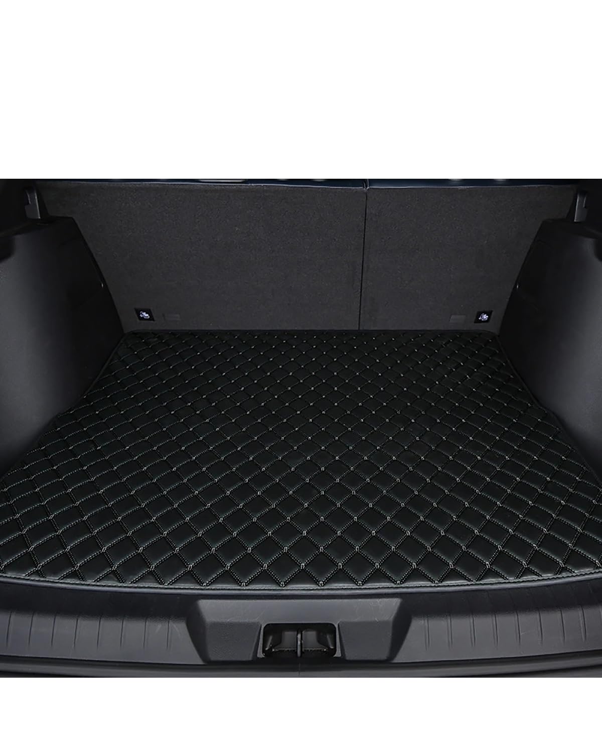 Boot Mat Für Suzuki Für Jimny Für Sx4 S Für Kreuz Für Grand Für Vitara Für Swift Synthetisches Material Auto Zubehör Kofferraum Matte Kofferraummatte(1Pcs-Black) von TMXWAT