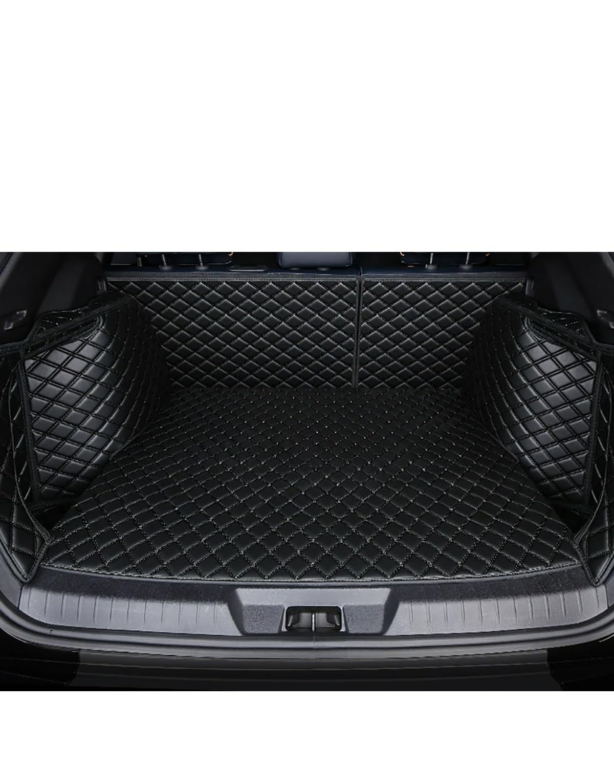 Boot Mat Für Suzuki Für Jimny Für Sx4 S Für Kreuz Für Grand Für Vitara Für Swift Synthetisches Material Auto Zubehör Kofferraum Matte Kofferraummatte(Black) von TMXWAT