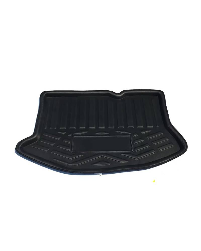 Kofferraummatte Für Ford Für Fiesta Für MK7 2009-2017 Limousine Hatch Zubehör Auto Kofferraum Matte Boden Fach Liner Fracht Boot Teppich Schlamm Boot Mat(Hatch) von TMXWAT