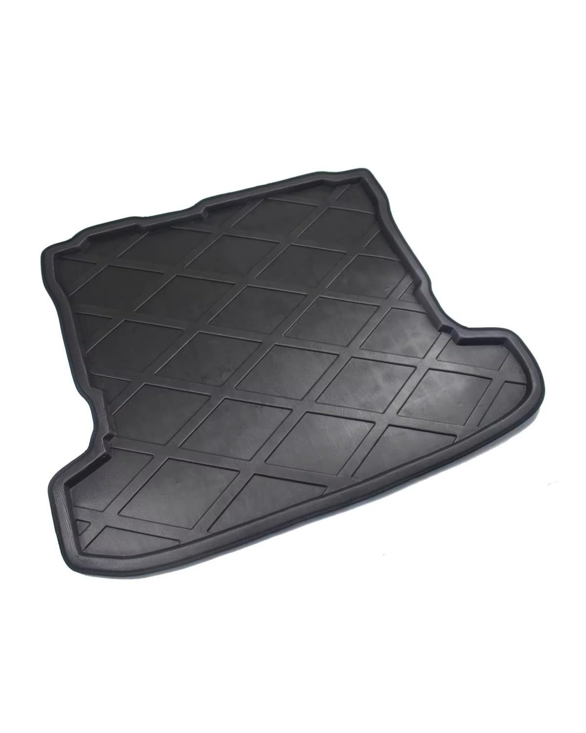 Kofferraummatte Für Mitsubishies Für Pajero Für V97 Für Shogun 2007 2008 2009-2018 Boot Tablett Pad Matt Matte Boden Cargo-Liner Hinten Stamm Abdeckung Teppich Kick Boot Mat von TMXWAT