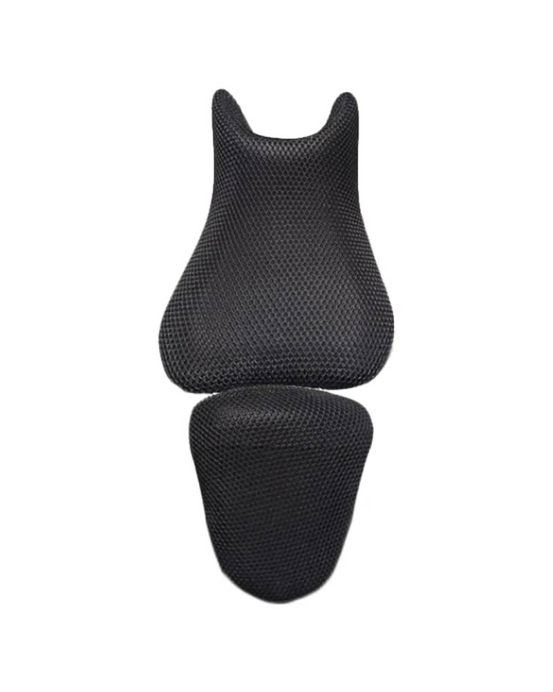 Motorrad Sitzkissen Für Ninja 1000SX 1000 SX Motorrad Atmungsaktiv Für Sitzkissenbezug 3D Sonnenschutz Mesh Pad Sitzkissen Motorrad von TMXWAT