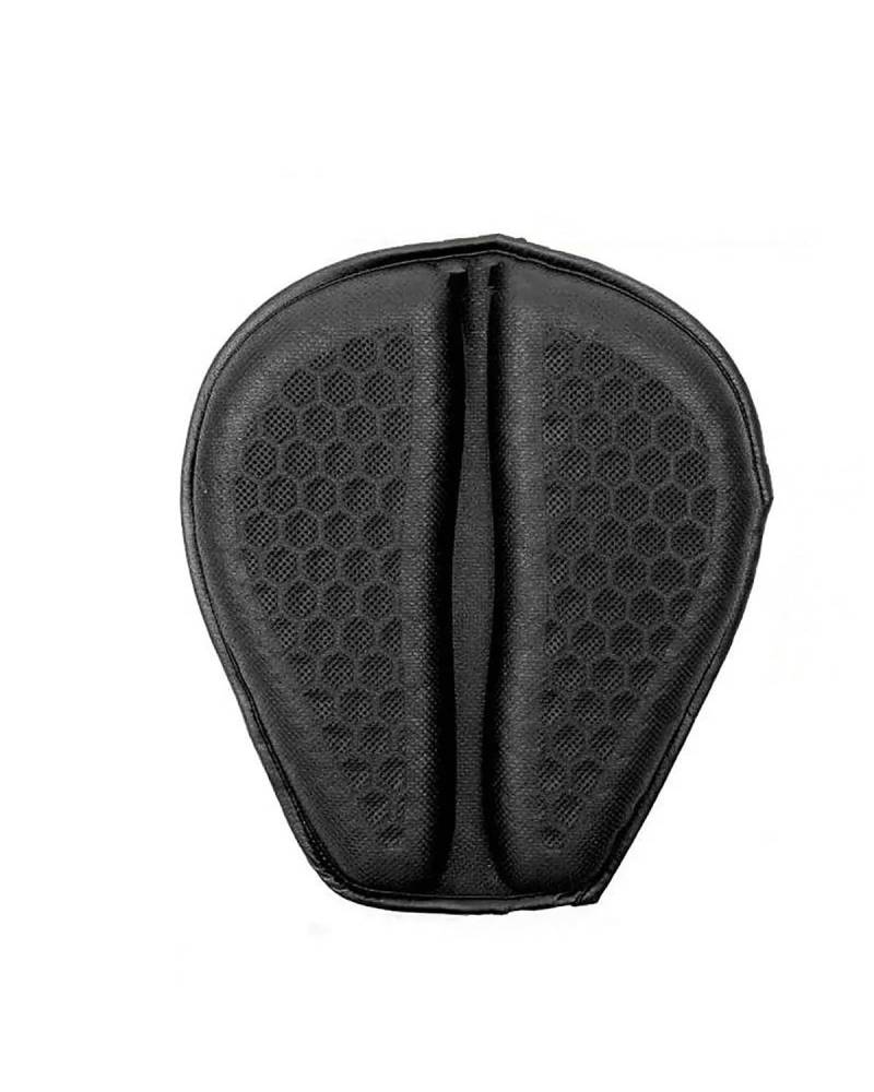 Motorrad Sitzkissen Motorrad Sitzkissen 3D Waben Anti-rutsch Motorrad Gel Sitzkissen Moto Druckentlastung Fahrt Sitz Pad Moto Zubehör Sitzkissen Motorrad(Black A) von TMXWAT