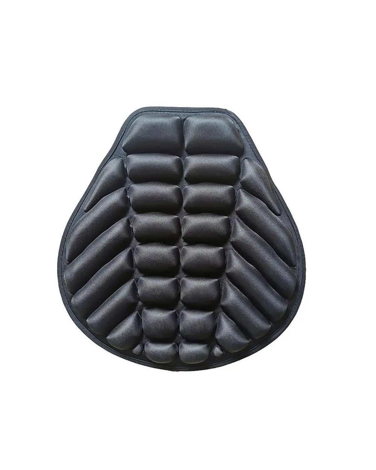 Motorrad Sitzkissen Motorrad-Sitzkissen 3D-schwarz rutschfest Gel-Sitzkissen Motorrad-Pad Sonnenschutz Komfort-Gel-Sitz Sitzkissen Motorrad(Black) von TMXWAT