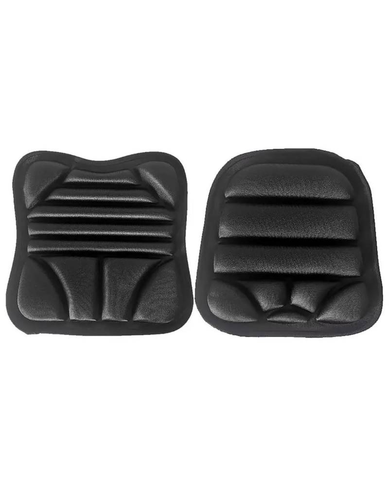 Motorrad Sitzkissen Universal 3D Motorrad Kissen 2 Stücke Motorrad Sitz Gel Pad Kissen Stoßdämpfende Atmungsaktive Sitzbezug Für Motorrad Sitz Sitzkissen Motorrad von TMXWAT