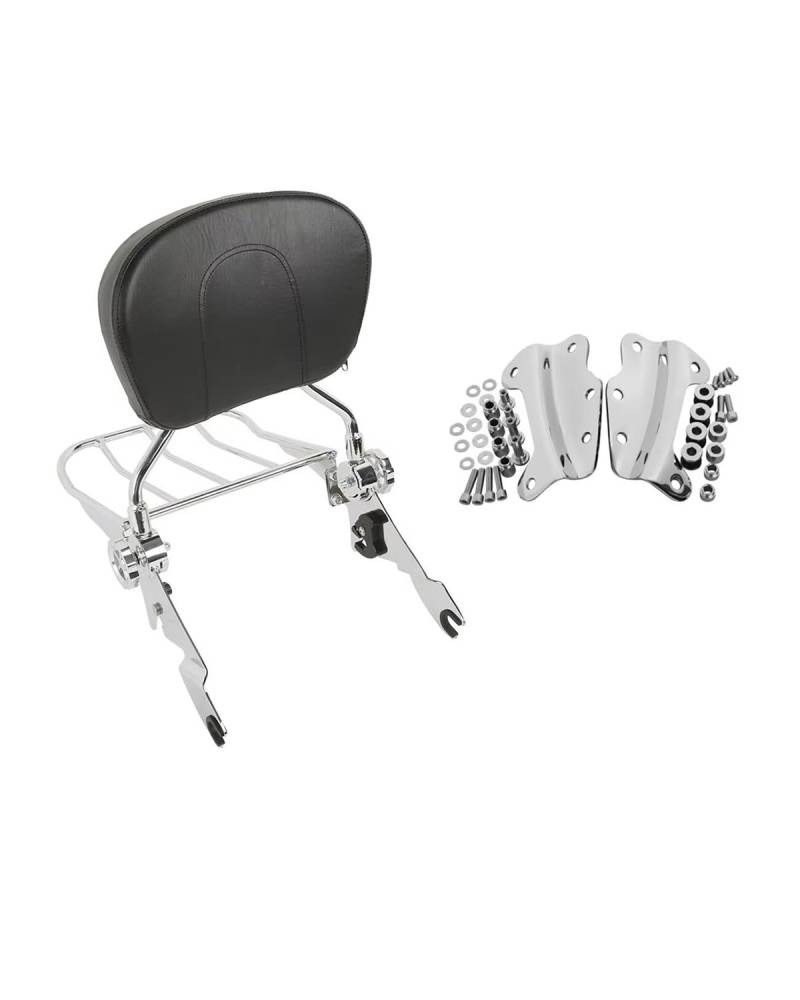 Rückenlehne Für Motorrad Für Touring Electra Glide Für Ultra Classic Road Street 2009 2010 2011 2012 2013 Motorrad Rückenlehne Sissy Bar Docking Hardware Motorrad Mit Rückenlehne von TMXWAT