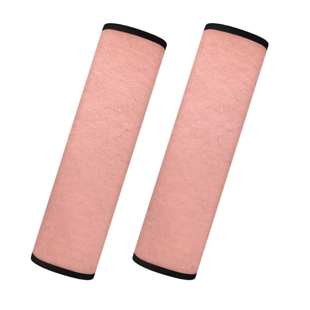 TOADDMOS Coral Sicherheitsgurt Abdeckung Pad Set von 2 Einstellbare Auto Sicherheitsgurt Protektoren Auto Sicherheitsgurt Pads Kissen Protektoren, Winter Auto Innendekoration von TOADDMOS