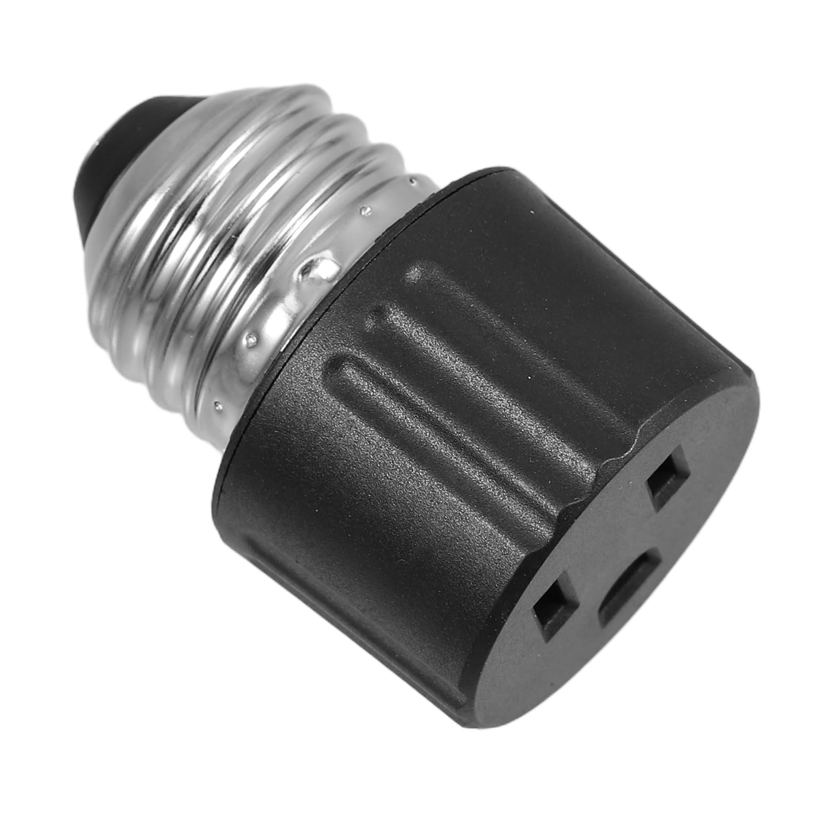 TOBBOMEY Lampenkopfadapter Lampenfassungskonverter Pin-licht-lampenfassung Lampenkonverter Deckenkonverter Halterung Für Deckenleuchte Lampenfassung Fassung Außenlichtadapter Black Plastik von TOBBOMEY