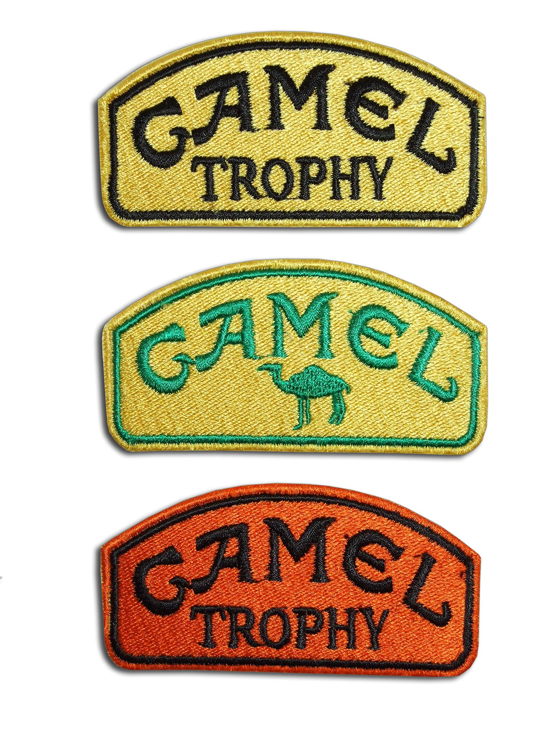 TOFOW Camel Iron-On Patch Super Set, Aufnäher Bügelbild, Iron on Patches Applikation, New, Set of 3 by ONEKOOL von TOFOW