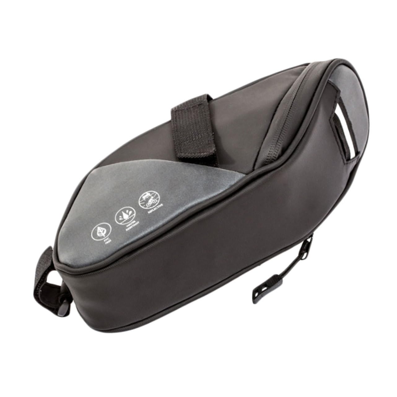 TOGEVAL 1Stk Fahrrad-Hecktasche Fahrradtasche unter dem Sitz unter Fahrradtaschen reflektierende Tasche Fahrrad zubehör Mountainbike Fahrradsatteltaschen Hecktasche für Fahrrad Kunstleder von TOGEVAL