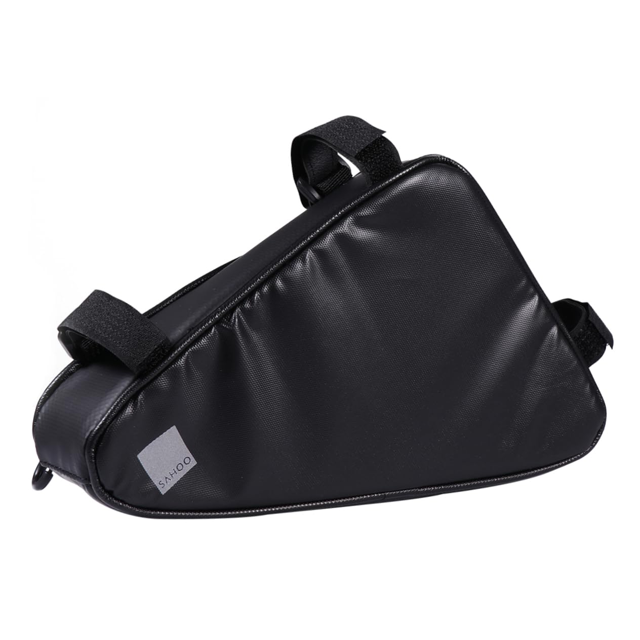 TOGEVAL Fahrradtasche Fahrradseitentaschen Fahrradschlauchtasche Fahrradständer Fahrrad werkzeugtasche fahradwerkzeugsatz Fahrrad-Vorderrohrtasche Fahrrad dreieck Tasche Polyester Black von TOGEVAL