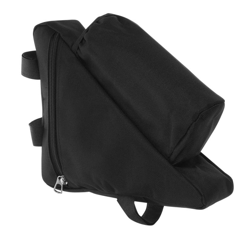 TOGEVAL Fahrradtasche Flaschentasche Fahrrad Oberrohrtasche Fahrrad Flaschenhalter Taschen Fahrradträgertasche Pedale Fahrradzubehör Fahrrad-Handytasche Fahrradkeller Oxford-Stoff Black von TOGEVAL