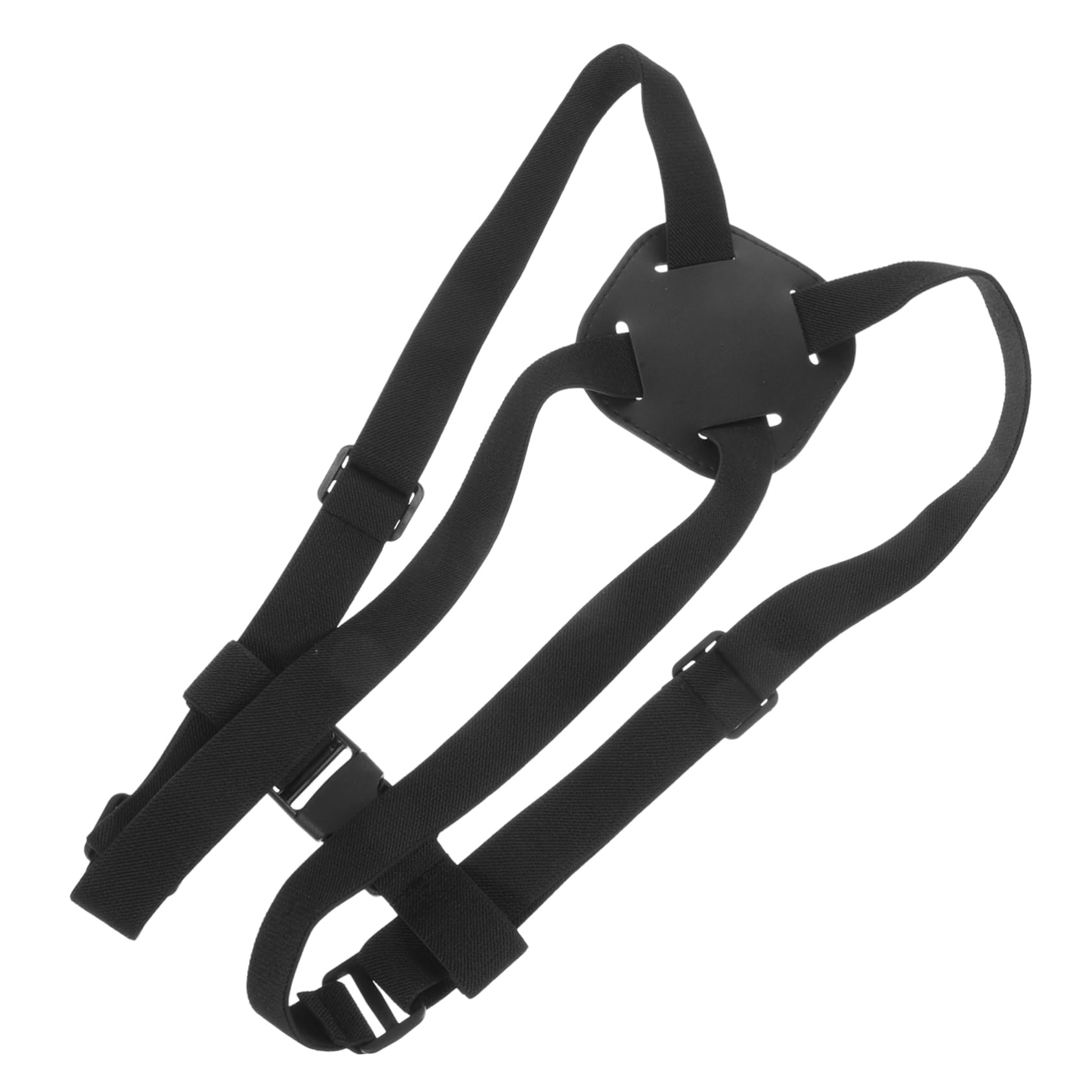 TOGEVAL Gurt Tasche Bungee verstellbar elastisches Band Verstellbarer Riemen Koffer Gepäckband kofferanhänge travel Accessories Reisetasche Bungee Riemen für Seesäcke PU-Leder Black von TOGEVAL