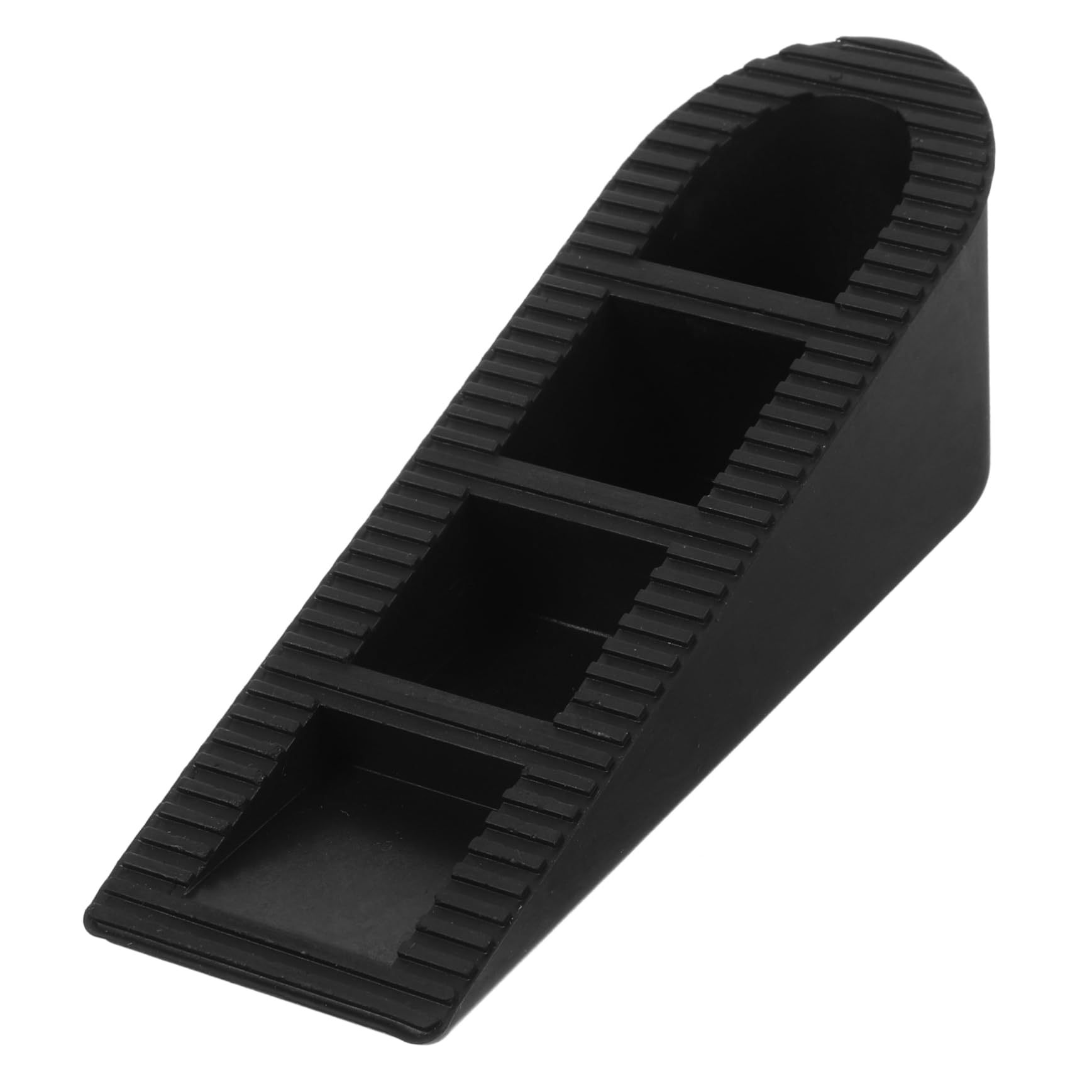 TOGEVAL bodentürstopper wandtürstopper door wedge abtreter door stops kinderzimmer tür halter Türpuffer stoppt Türstopper für unten großer Türstopper praktischer Türkeil Gummi Black von TOGEVAL