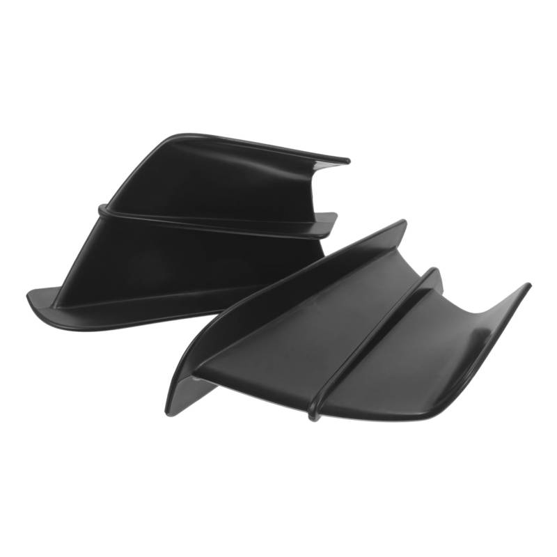 TOKIDNY 1 Paar Seitenwind Messer Dekor Verkleidung Winglet Spoiler Flügel Front Winglet Styling Winglet Zubehör Verkleidung Winglet Für von TOKIDNY