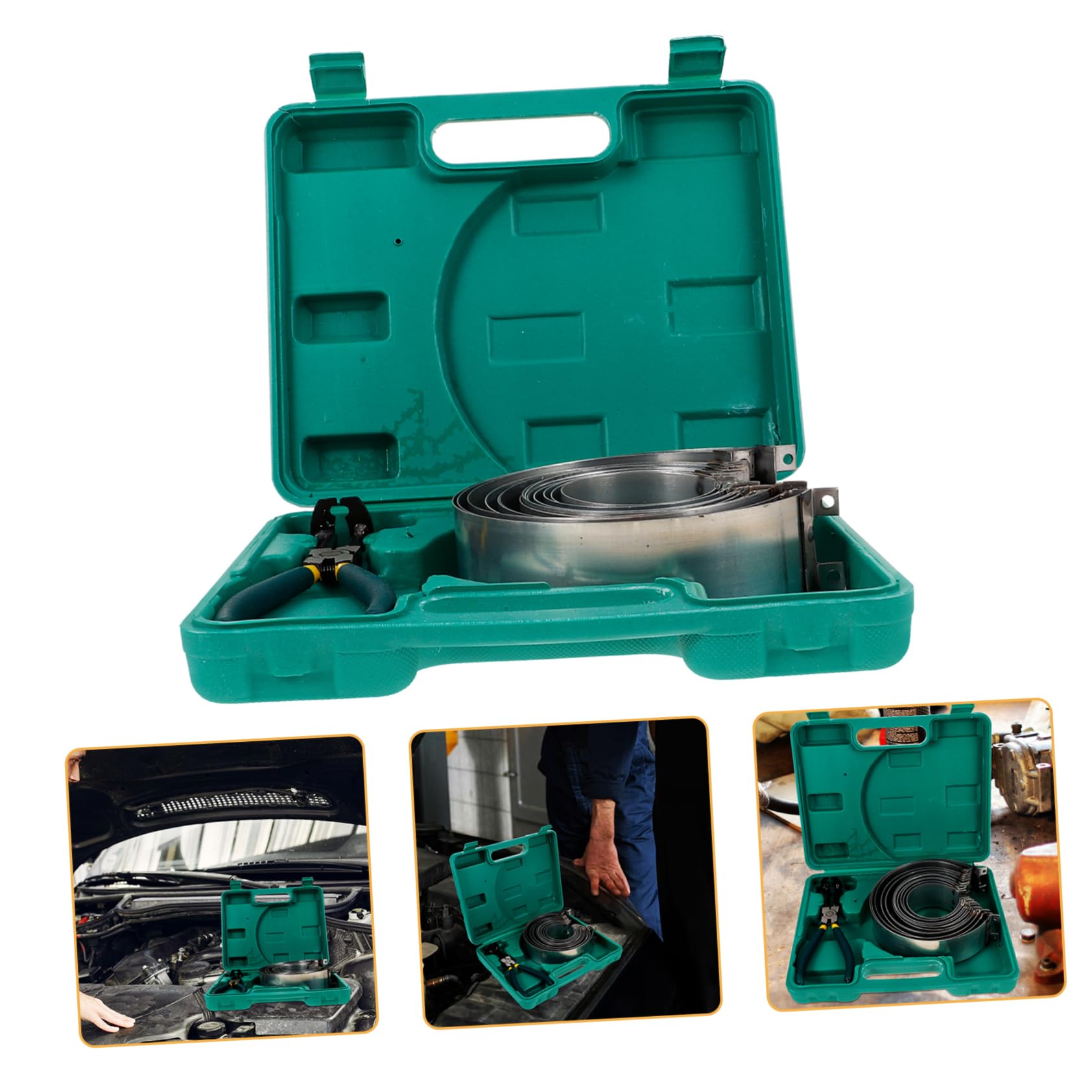 TOKIDNY 1 Set Auto Reparatur Werkzeug Kfz Werkzeuge Auto Set Auto Motor Werkzeuge Motor Kolbenring Installationssatz Kolbenring Kompressor Kit Motor Kolbenring Werkzeuge Vanadium von TOKIDNY