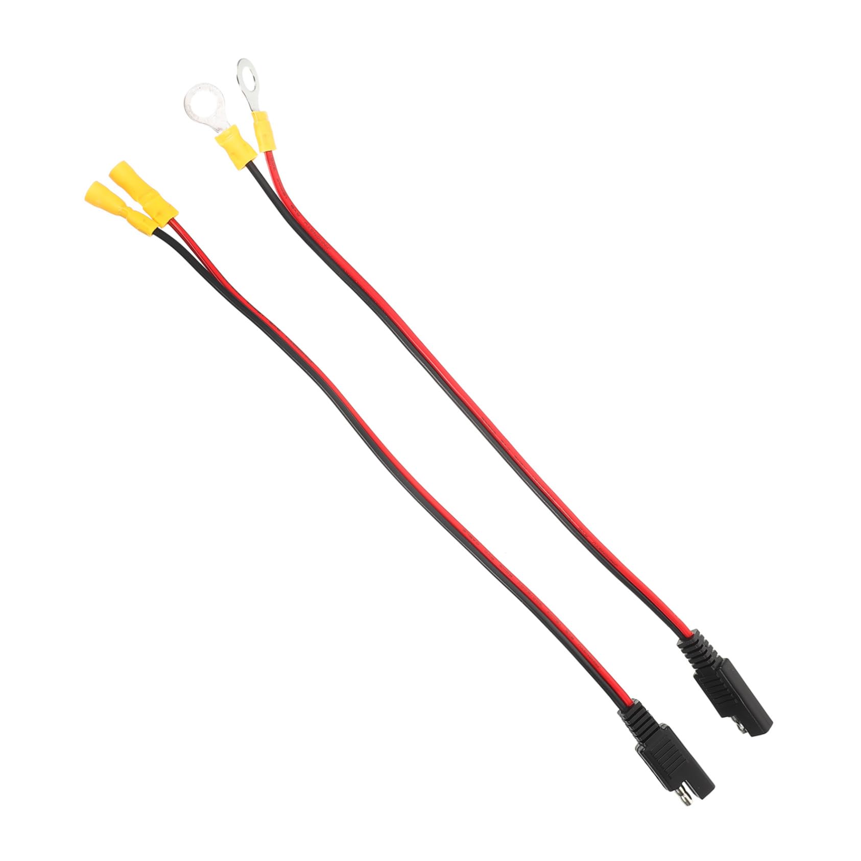 TOKIDNY 2 Stück SAE Stecker Schnellverbinder Trennstecker Starthilfekabel Zangen Für Auto Traktor Yacht Wohnmobil Kabel SAE Kabel Steckverbinder Set von TOKIDNY