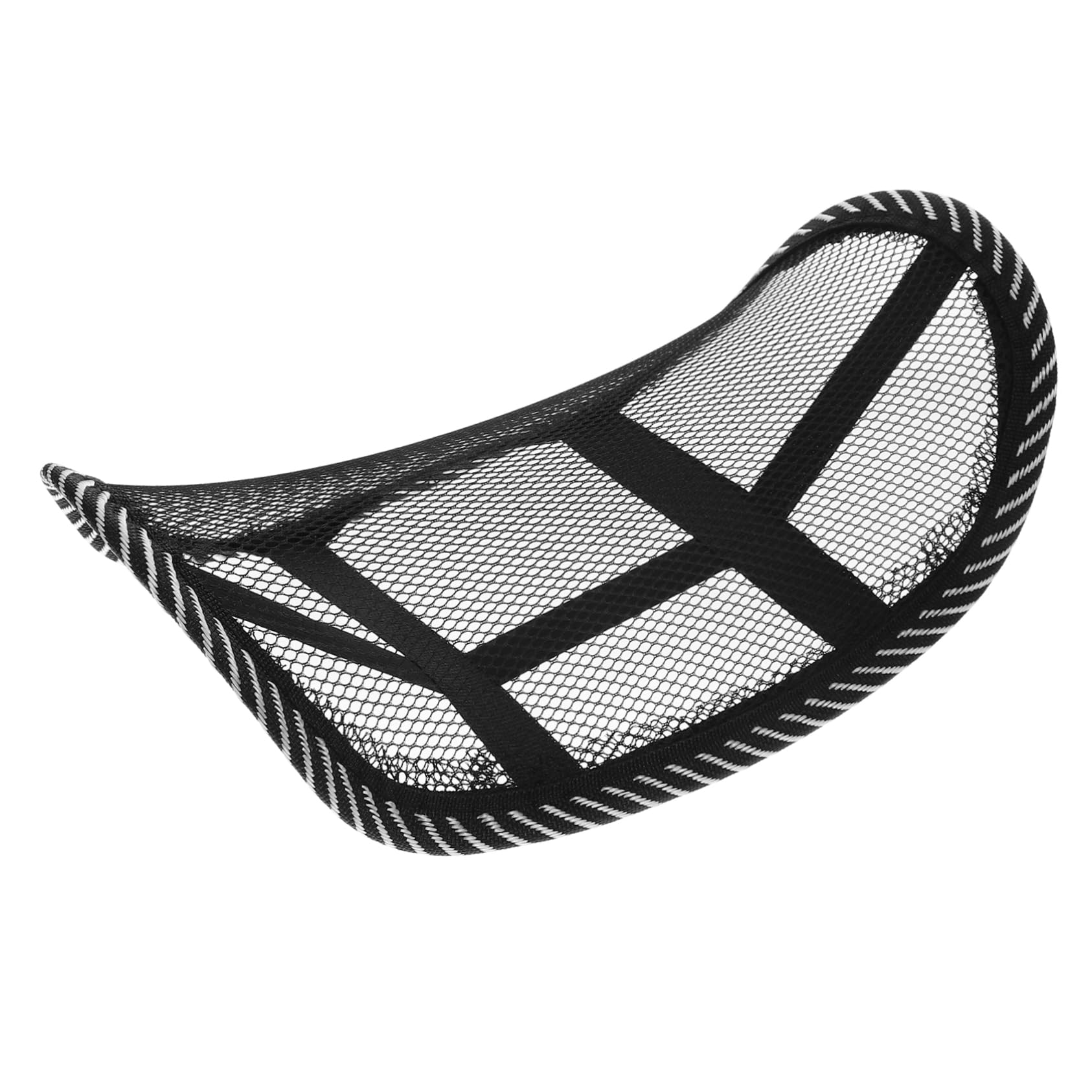 TOKIDNY Auto Kopfstütze Nackenkissen Reisen Abnehmbares Nackenkissen Auto-kopfstützenkissen Nackenkissen Für Autositze Nackenkissen Fahren Nackenstütze Fürs Auto Taucher-mesh-Tuch Black von TOKIDNY