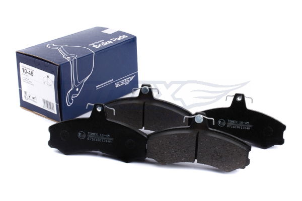 Bremsbelagsatz, Scheibenbremse Vorderachse TOMEX Brakes TX 10-45 von TOMEX Brakes