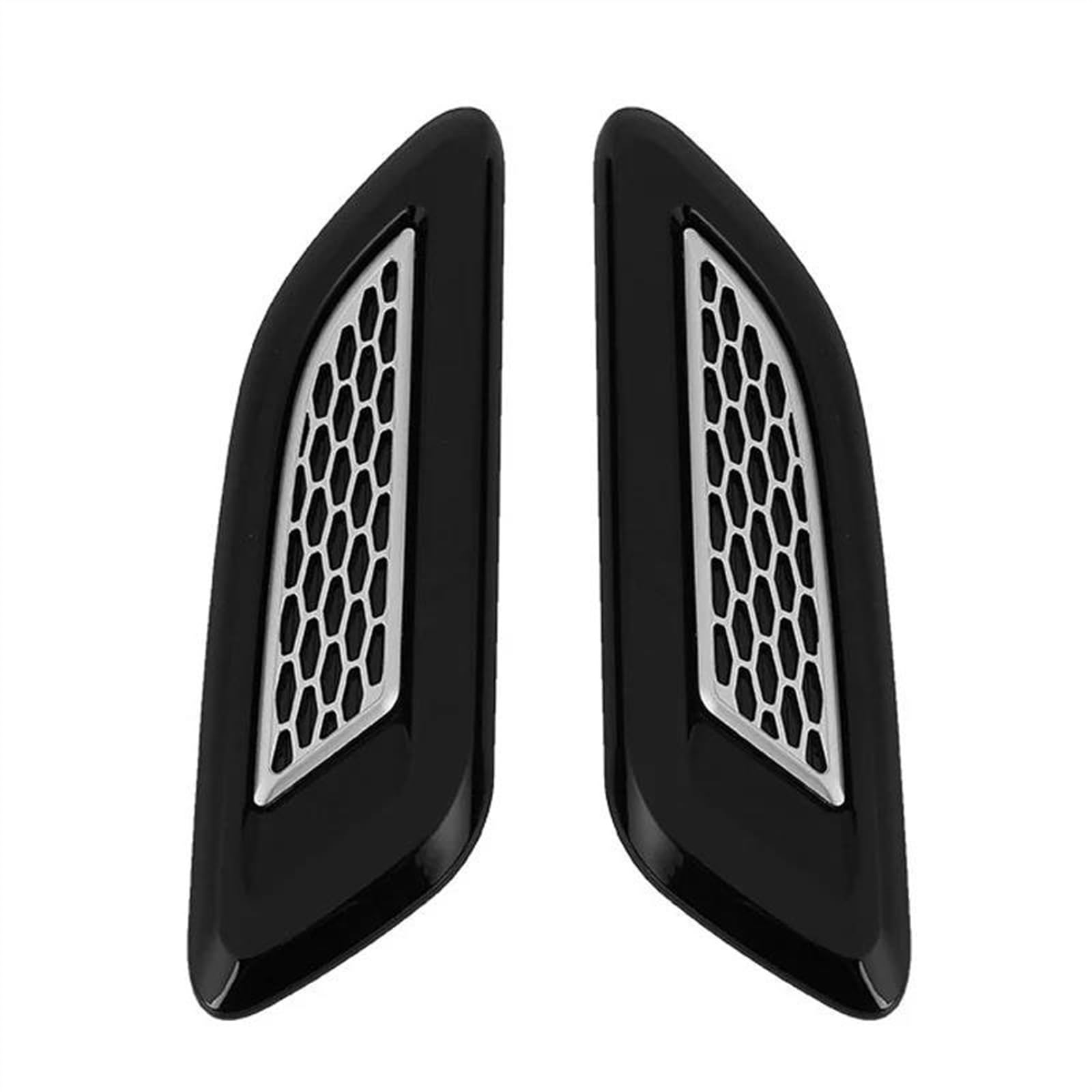 TONMHXA 2PCS Universal Intake Scoop Turbo Bonnet Vent Abdeckung Haube Auto Haube Air Outlet Dekorative Vent Hood Hood Vent Abdeckung Auto Außen Auto Lufteinlass Schaufel(color1) von TONMHXA