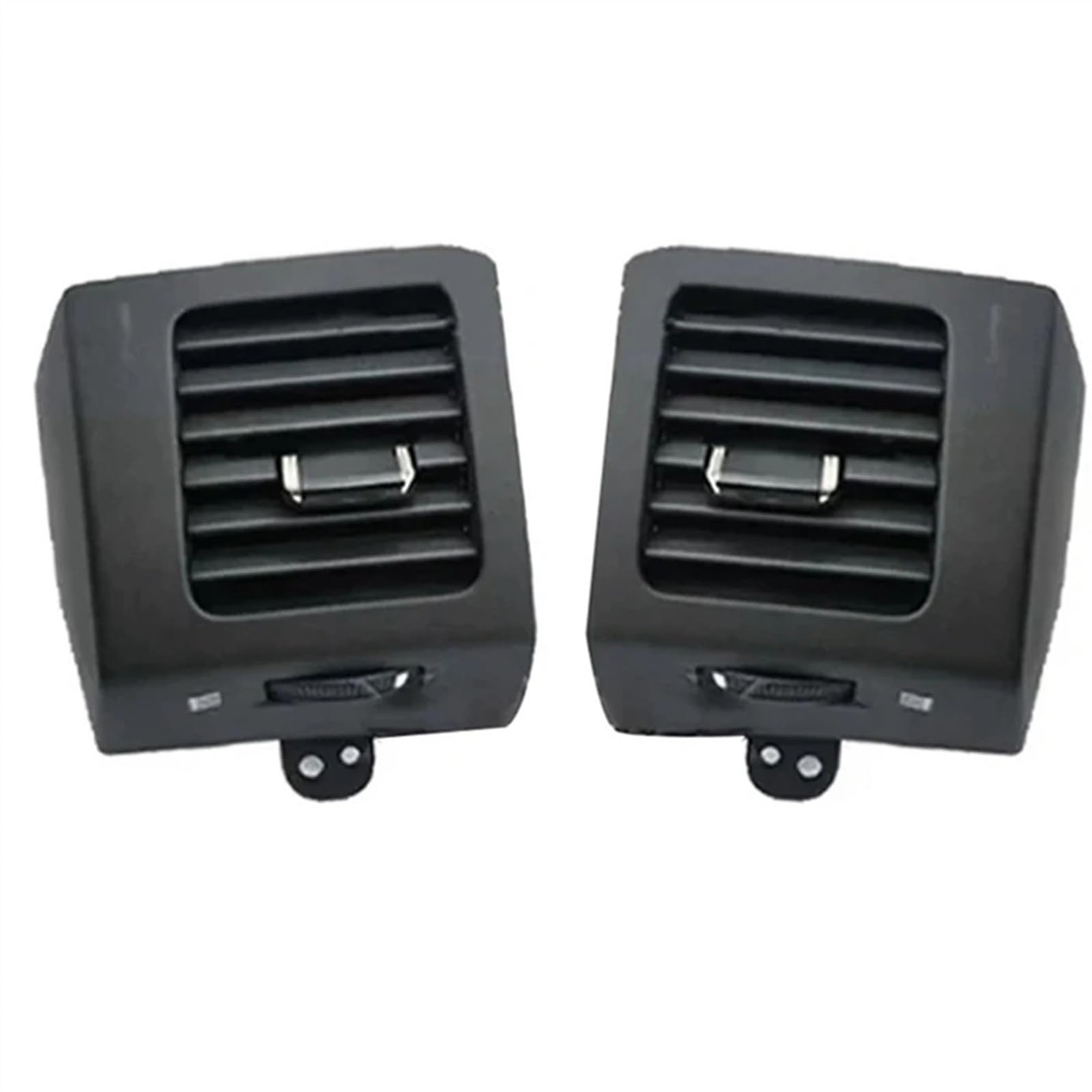 TONMHXA Auto Air Vent Abdeckung Kompatibel Mit Toyota Für Land Für Cruiser Für Prado Lc120 2003 2004 2005 2006 2007 2008 2009 Auto-Klimaanlagen-Kühlergrill-Abdeckungs-Set(Black) von TONMHXA