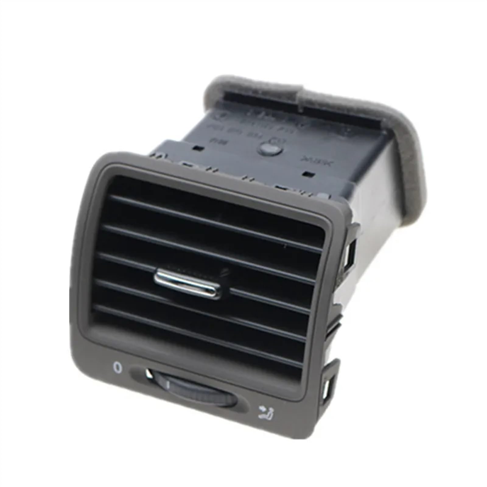 TONMHXA Auto Air Vent Abdeckung Kompatibel Mit VW Für J&etta Für Golf Mk5 Für Rabbit 2006 2007 2008 2009 2010 2011 1K0819728 Auto-Armaturenbrett-Klimaanlage-Auslassrahmen(Left) von TONMHXA