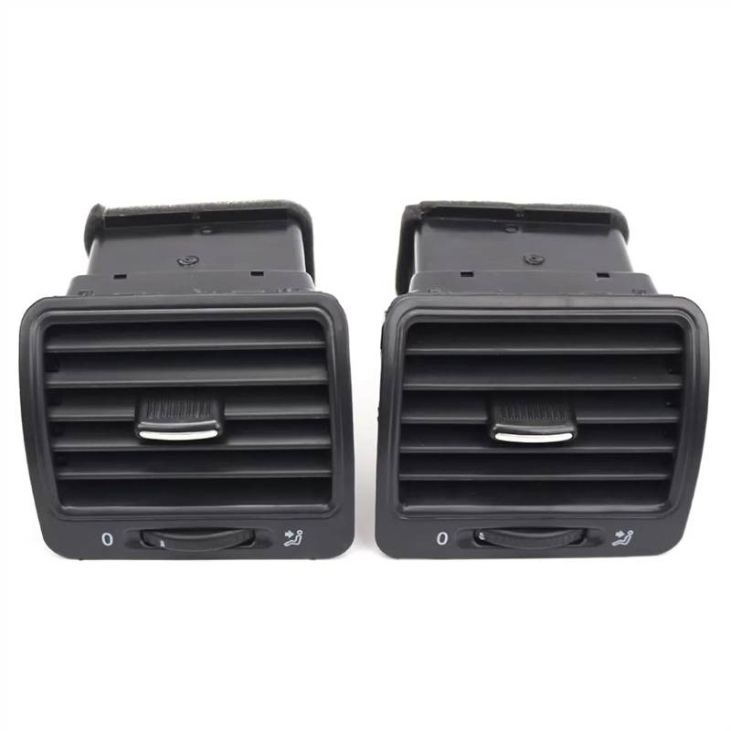 TONMHXA Auto Air Vent Abdeckung Kompatibel Mit VW Für J&etta Mk5 Für Golf Für GTI 2006-2012 1K0819728 Auto Vorne Armaturenbrett Klimaanlage Auslassrahmen Autozubehör(Left and Right) von TONMHXA