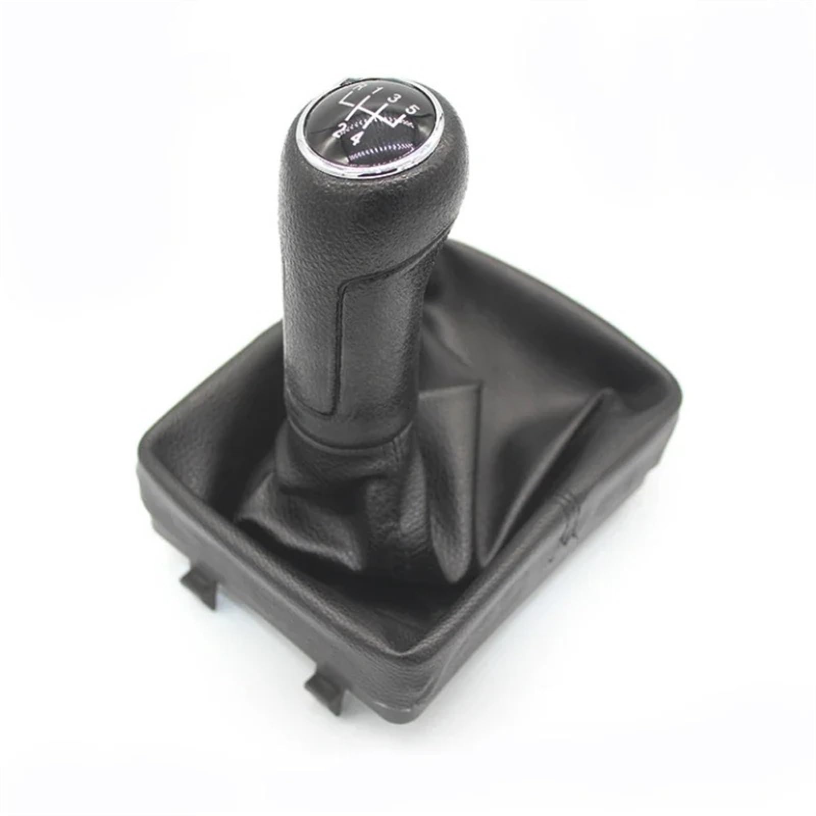 TONMHXA Kompatibel Mit Vw Für Polo Für 9N Für 9N2 2002 2003 2004 2005 2006 2007 2008 2009 Schaltknauf Hebel Shifter Gamasche Boot Fall Auto Schaltknäufe von TONMHXA