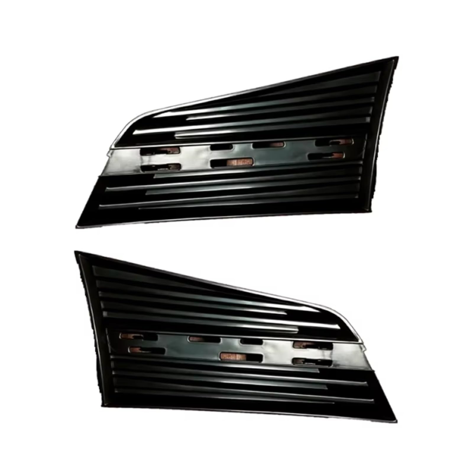 TONMHXA Lüftungsgitter Stoßfänger Kompatibel Mit Cadillac Für ATSL 2013–2018 2019, Nebelscheinwerferrahmen, Vordere Stoßstange, Unterer Kühlergrill(2PCS Left and Right) von TONMHXA