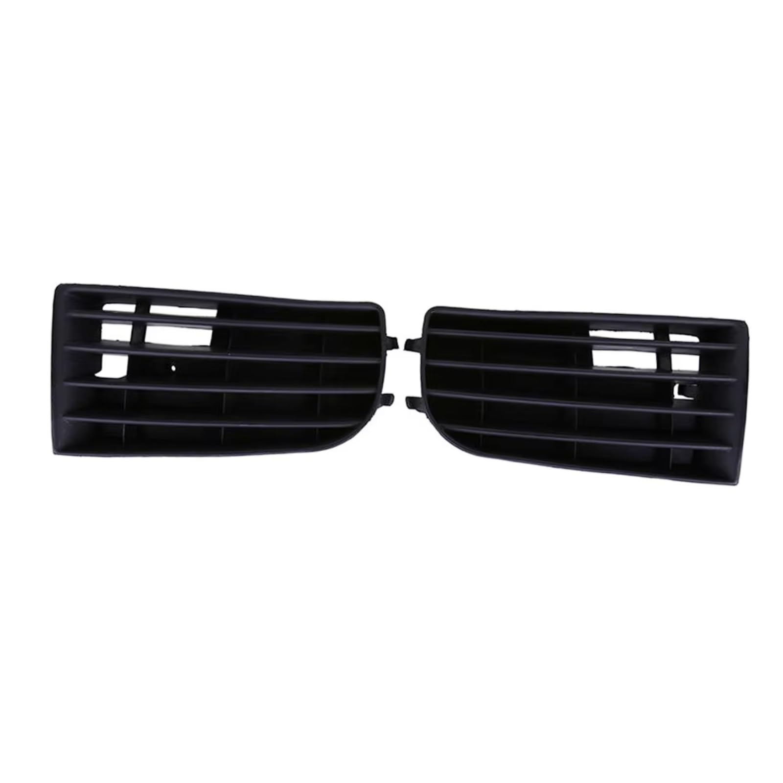 TONMHXA Lüftungsgitter Stoßfänger Kompatibel Mit VW Für Golf MK5 2005-2009, 2-teiliger Kühlergrill Für Nebelscheinwerfer, Auto-Ersatzteile 1K0853665A(Non-Porous) von TONMHXA