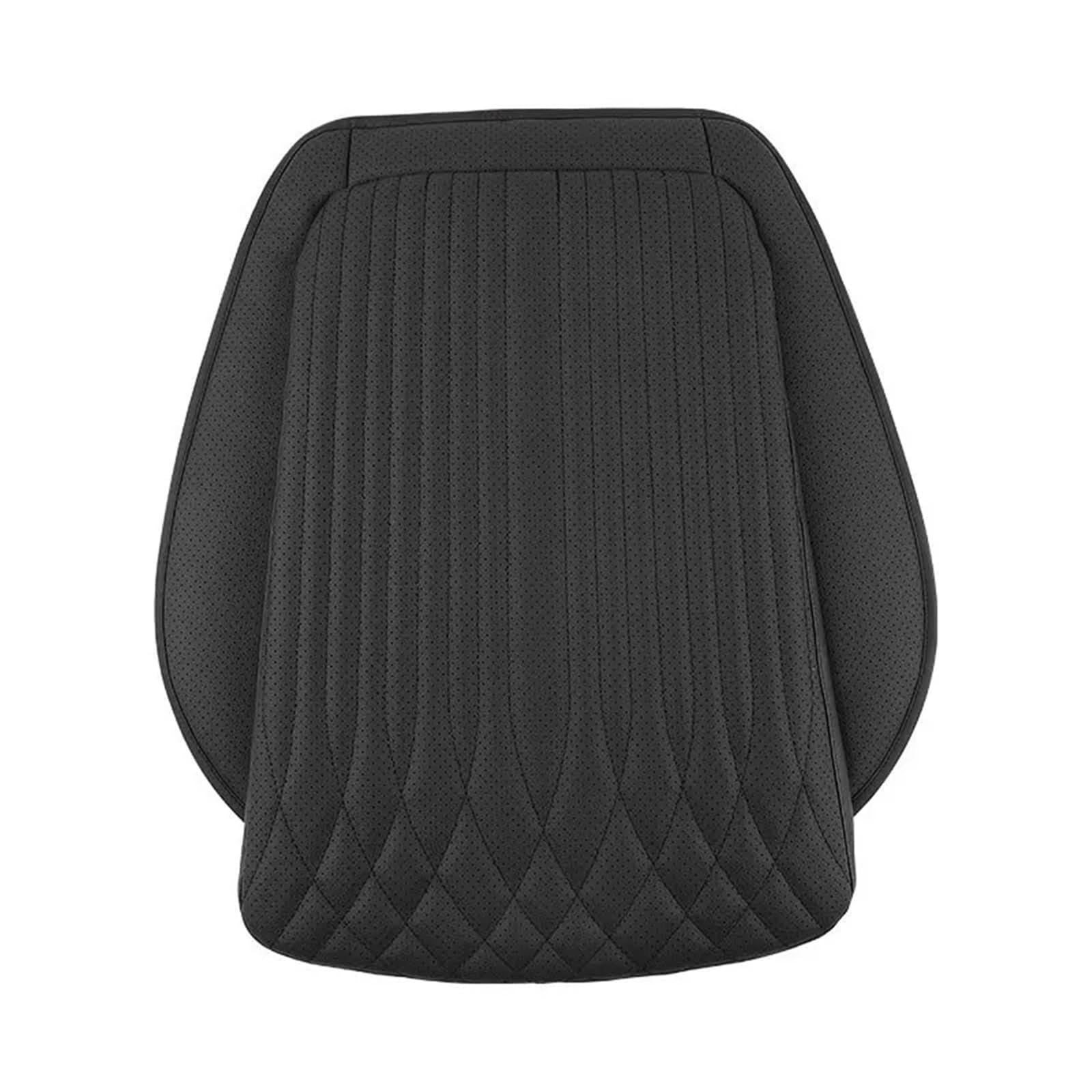 TONMHXA Sitzbezüge Auto Universal Atmungsaktive Auto Sitzkissen Automobil Innen Auto Sitz Schutz Pads Auto Kissen Schutz Matte Auto Zubehör(Black) von TONMHXA