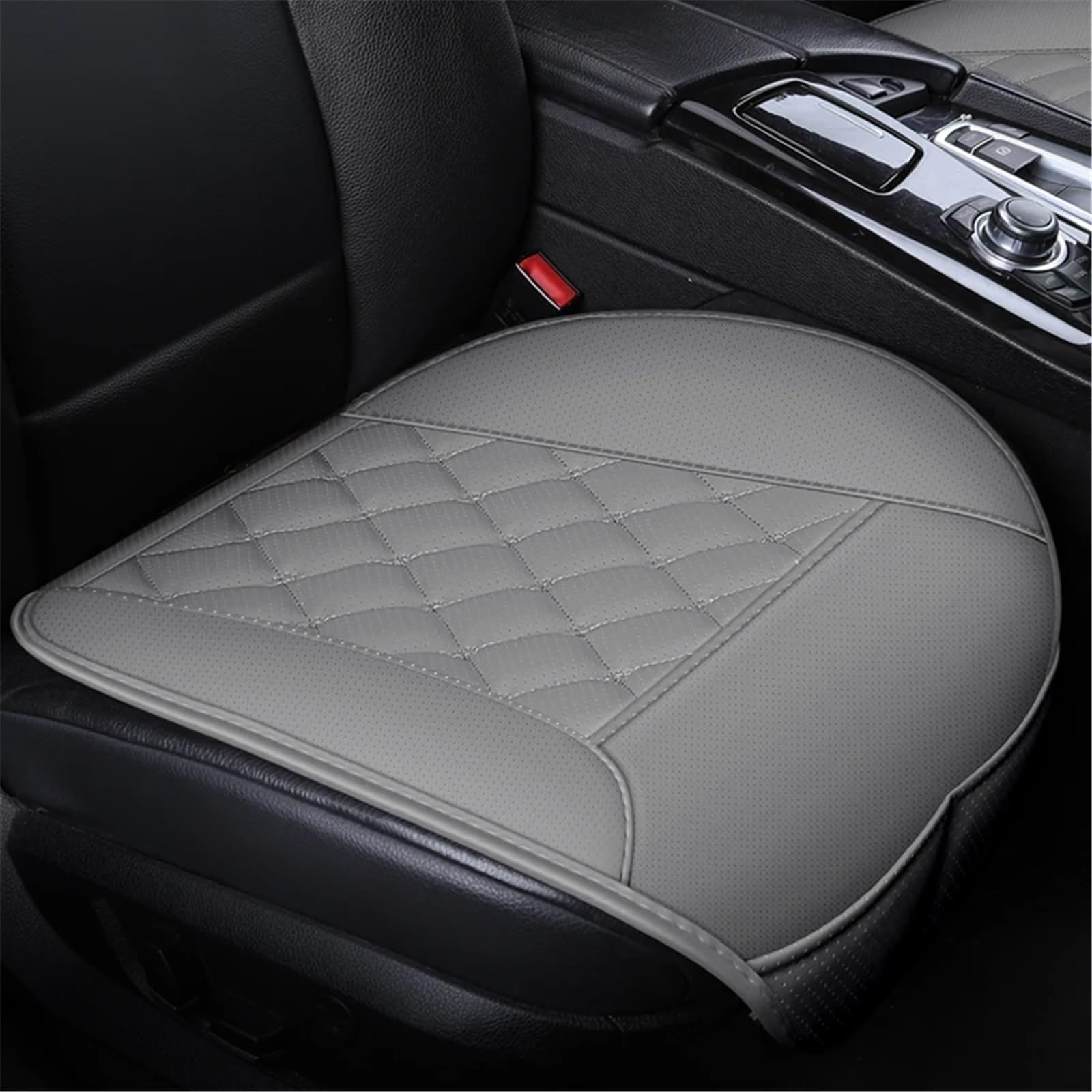 TONMHXA Sitzbezüge Auto Universal Auto Sitz Abdeckung Auto Seat Protector Kissen Matte Wasserdicht Atmungsaktiv Auto Front Abdeckung Auto Zubehör Auto Sitz Schutz Pads(Gray,color1) von TONMHXA