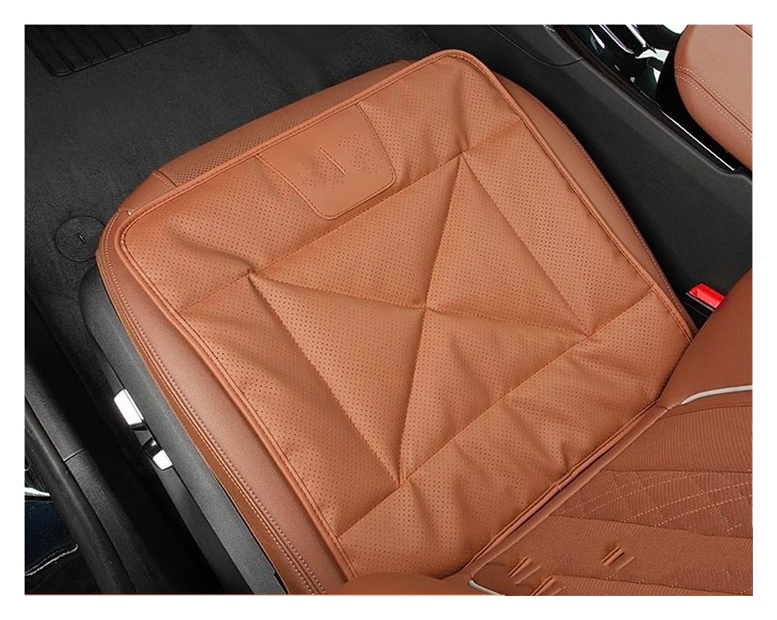 TONMHXA Sitzbezüge Auto Universal Auto Sitz Schutz Pad Auto Kissen Zubehör Komfortable Automobil Innen Auto Sitz Schutz Pads(Yellow) von TONMHXA