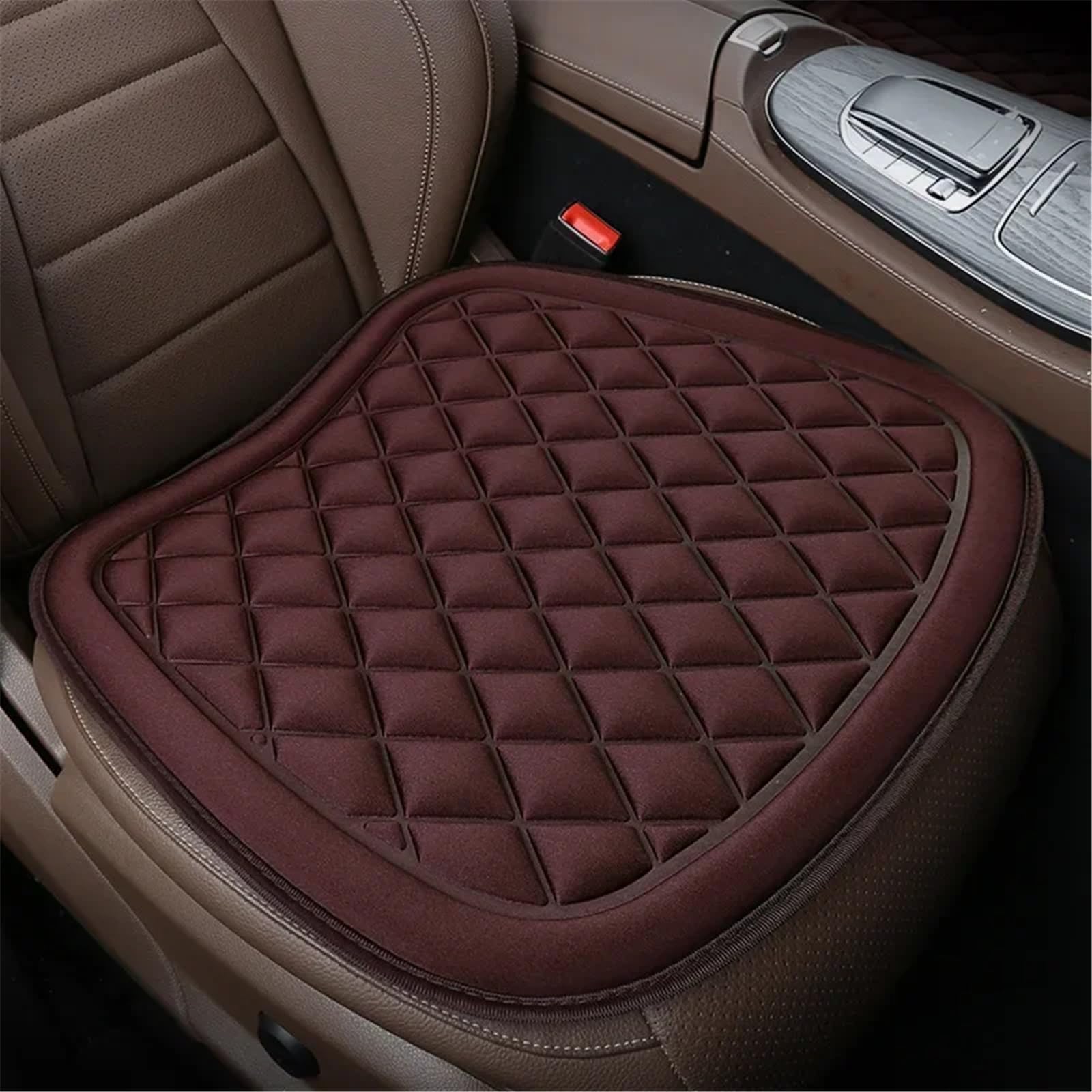 TONMHXA Sitzbezüge Auto Universal Auto Sitzkissen Auto Pad Sitz Abdeckung Automobil Innen Auto Sitz Schutz Pads Auto Sitzkissen Auto Zubehör(Red) von TONMHXA