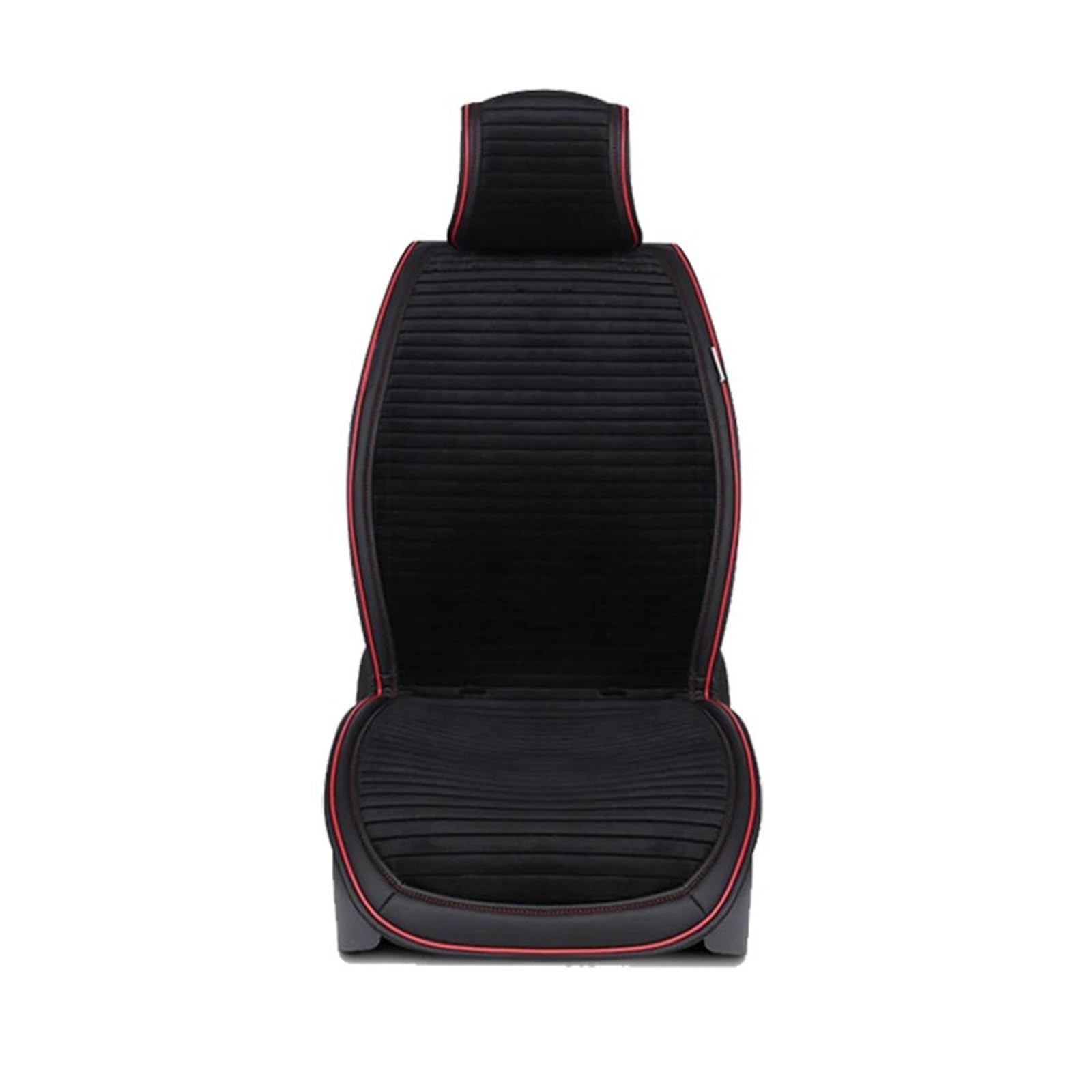 TONMHXA Sitzbezüge Auto Universal Auto Sitzkissen Auto Sitz Abdeckung Automobil Innen Auto Sitz Schutz Pads Auto Vordersitz Abdeckung Auto Kissen Schutz Matte(Red) von TONMHXA