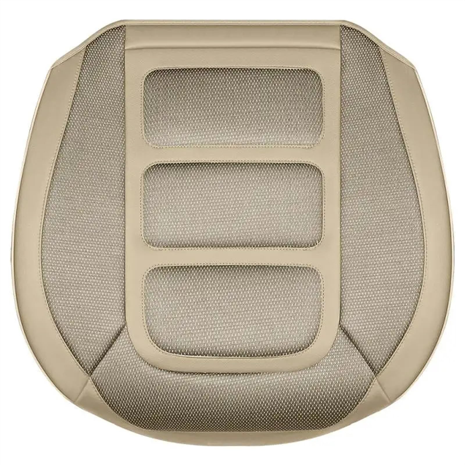 TONMHXA Sitzbezüge Auto Universal Automobil Innen Auto Sitz Schutz Pads Auto Vorne/hinten Sitz Abdeckung Auto Zubehör Auto Kissen Schutz Matte(Beige,Full Set) von TONMHXA