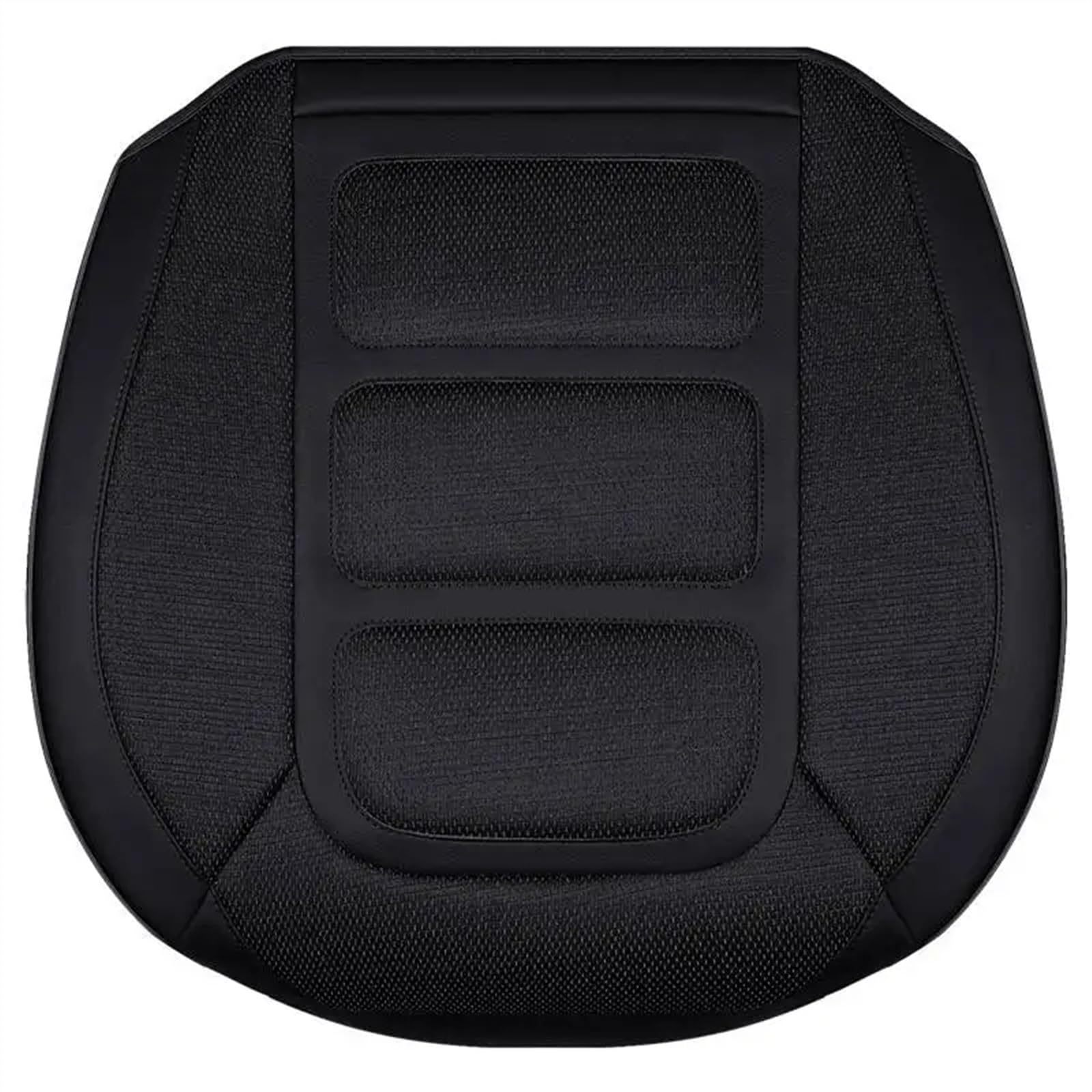 TONMHXA Sitzbezüge Auto Universal Automobil Innen Auto Sitz Schutz Pads Auto Vorne/hinten Sitz Abdeckung Auto Zubehör Auto Kissen Schutz Matte(Black,Full Set) von TONMHXA