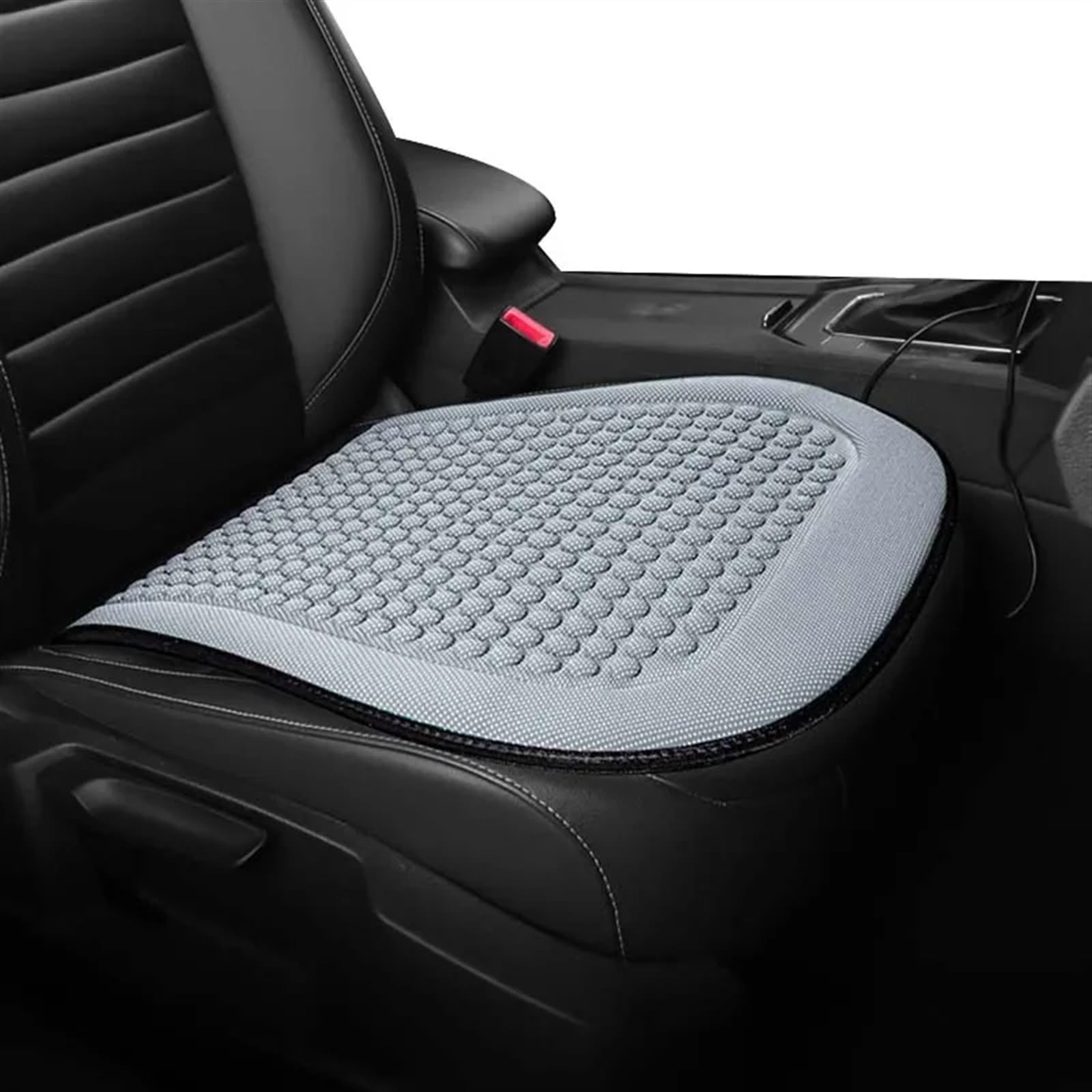 TONMHXA Sitzbezüge Auto Universal Sitzkissen Atmungsaktive Autositzbezüge Bump Massage Autos Sitzbezug Universal Seat Protector Pad Auto Kissen Schutz Matte(Gray,Front) von TONMHXA