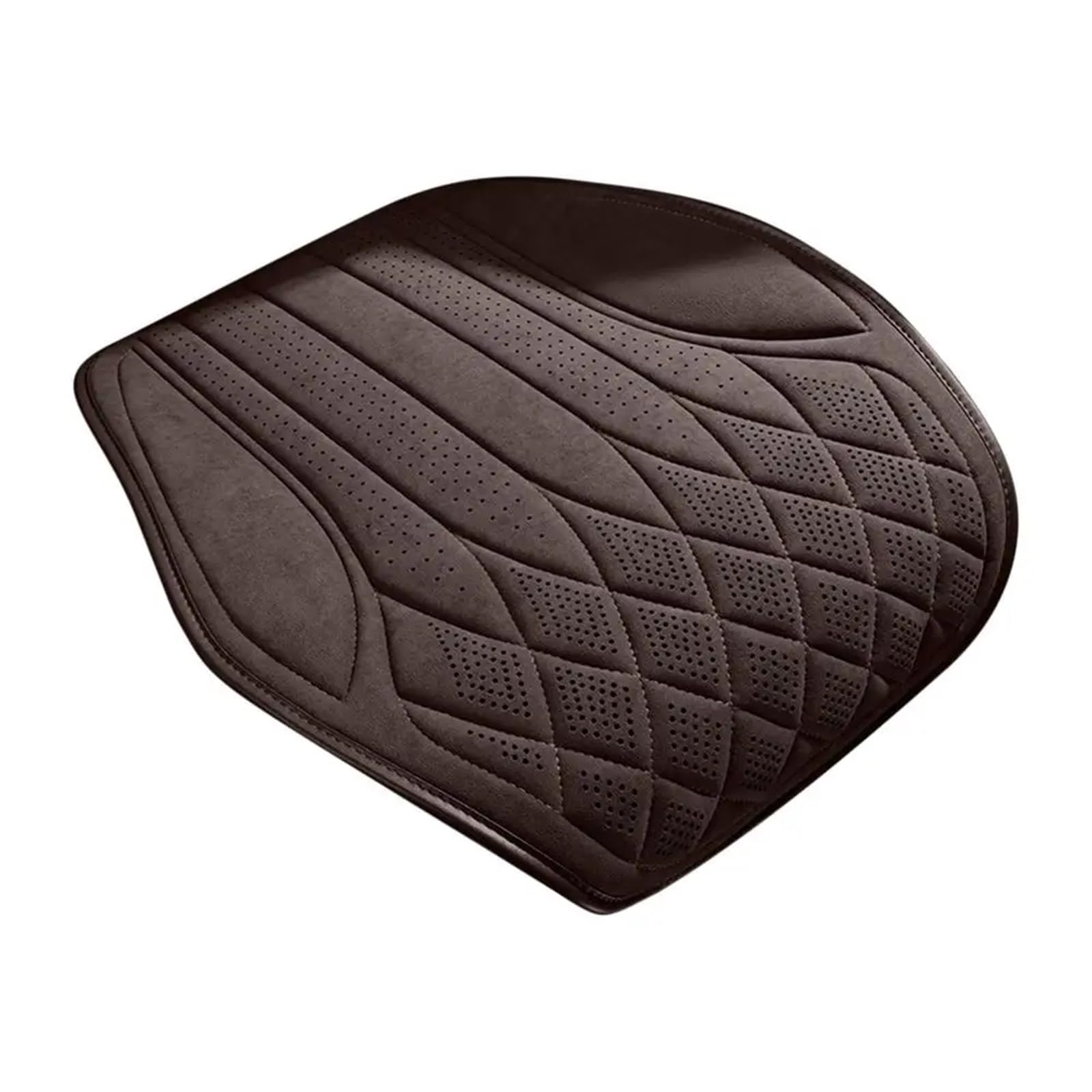 TONMHXA Sitzbezüge Auto Universal Sitzkissen Auto Bequeme Auto Kissen Atmungsaktive Innen Zubehör Auto Sitz Schutz Pads Auto Zubehör(Brown) von TONMHXA