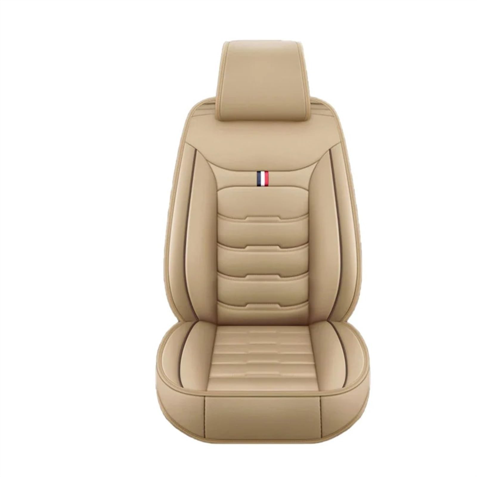 TONMHXA Sitzbezüge Auto Universeller Auto-Vollsitzbezug, Autositzschutz, Passend Für Die Meisten Autos, SUV, Automobil-Innenraum, Autositz-Schutzpolster, Autositzbezüge, Autozubehör(Beige,Front) von TONMHXA