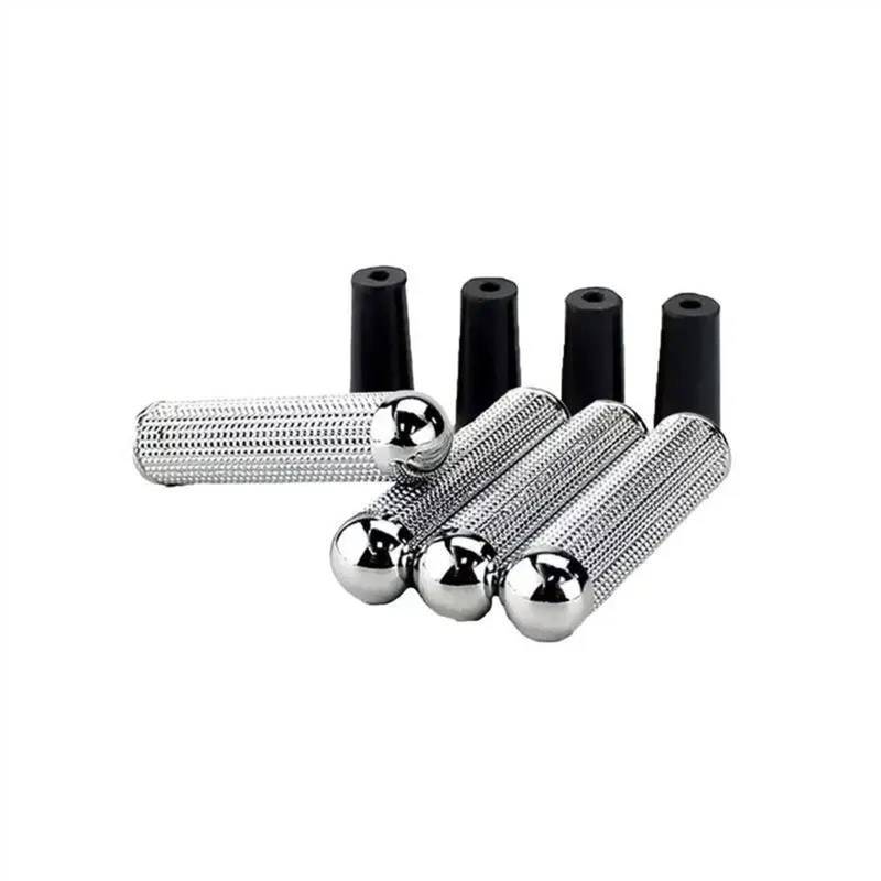 TONMHXA Türschloss Pin Abdeckung 4Pcs Auto Türschloss Knöpfe Pull Pins Auto Türschloss Bolzen Pin Set Auto Innen Tür Latch Pin Abdeckung Automobil Zubehör(8mm) von TONMHXA