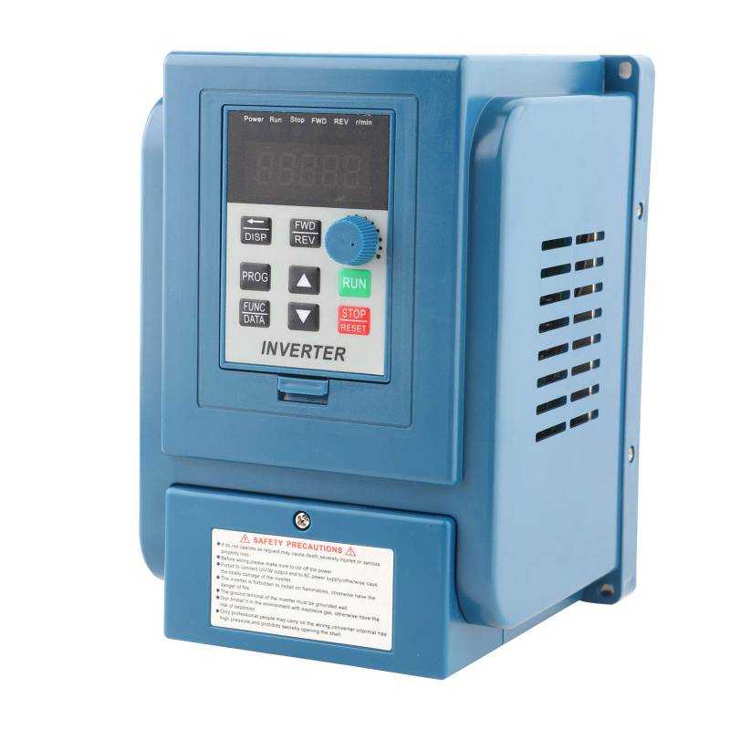 TOOLSGO 1 Stück 380VAC 3A Variable Frequency Drive Hohe Leistung Schnelle Wärmeableitung Drehzahlregler für 3-Phasen 0.75kW AC Motor für 3-Phasen 4KW AC Motor von TOOLSGO